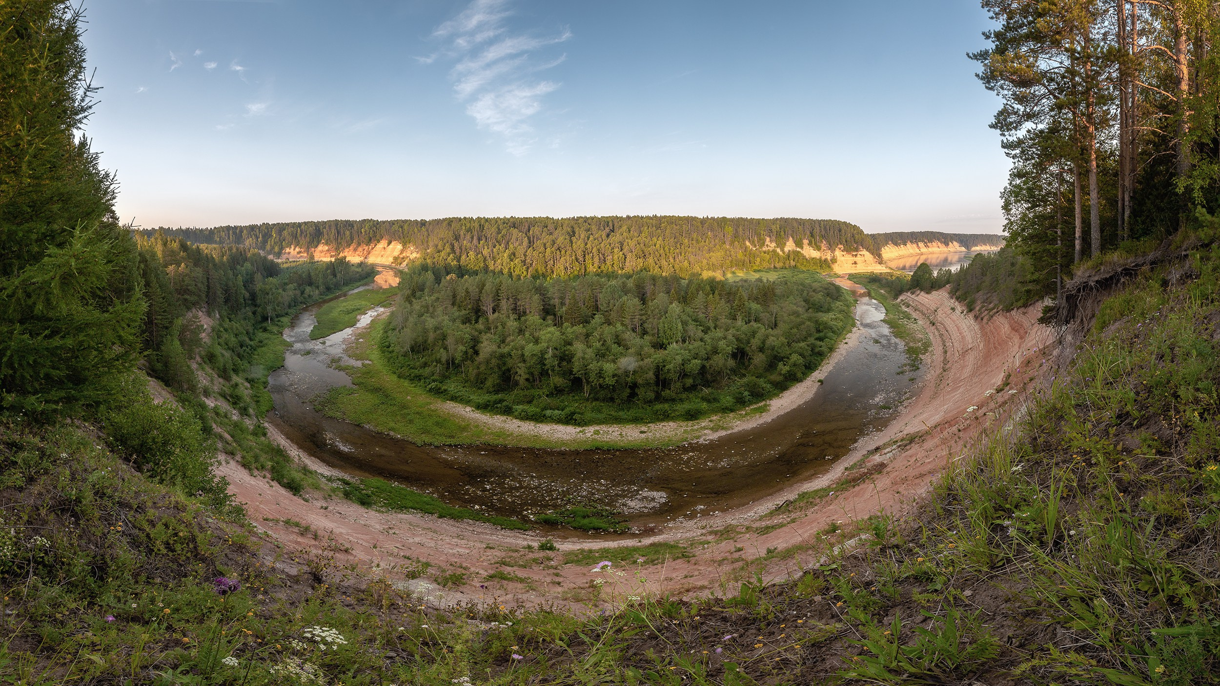 ВОЛОГОДСКАЯ ОБЛАСТЬ р.Сухона. Фототуры и обучение пейзажной фотографии