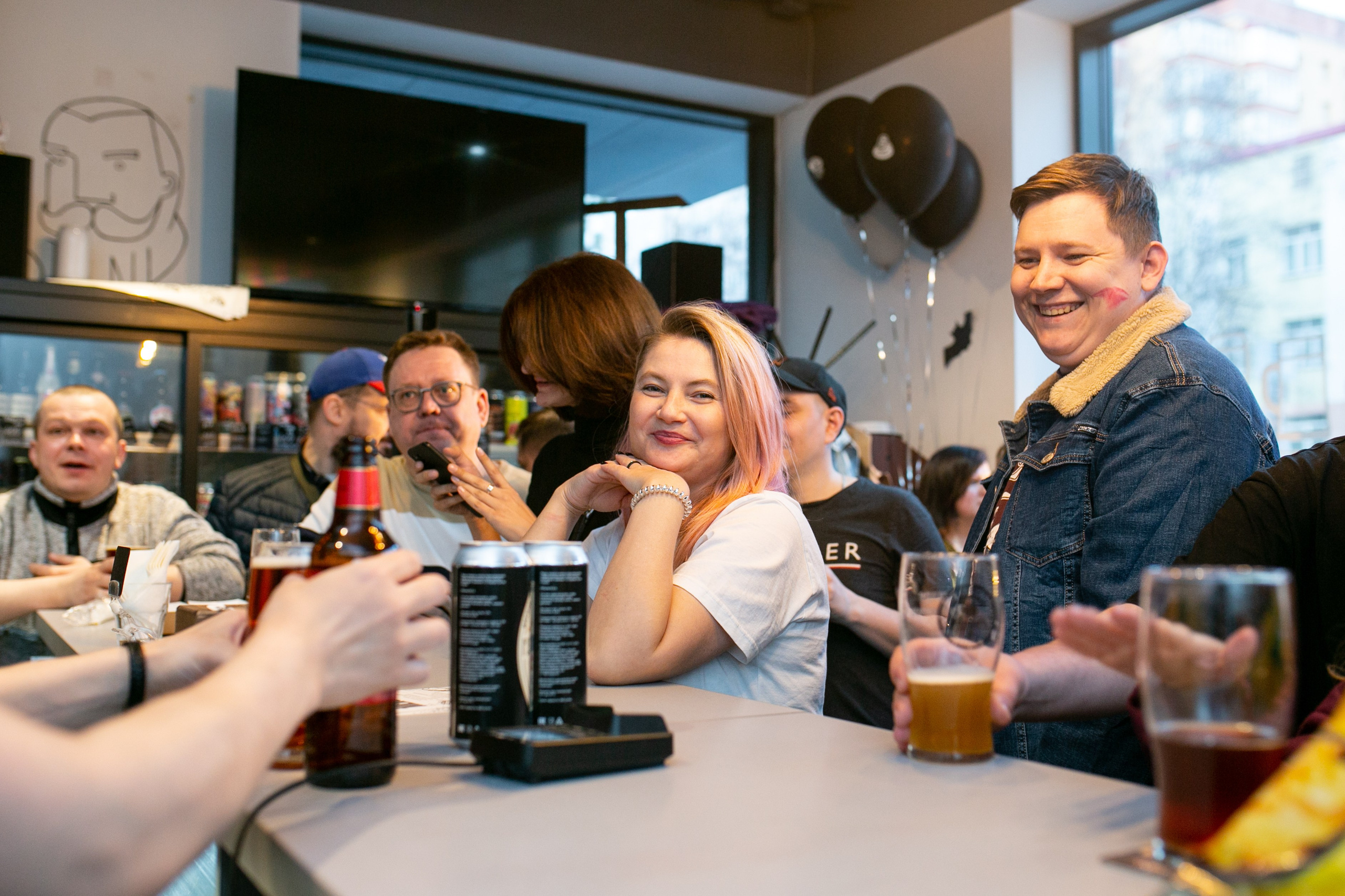 День рождения бара Добрый бондарь. Фотограф в Новосибирске Ася Зверева