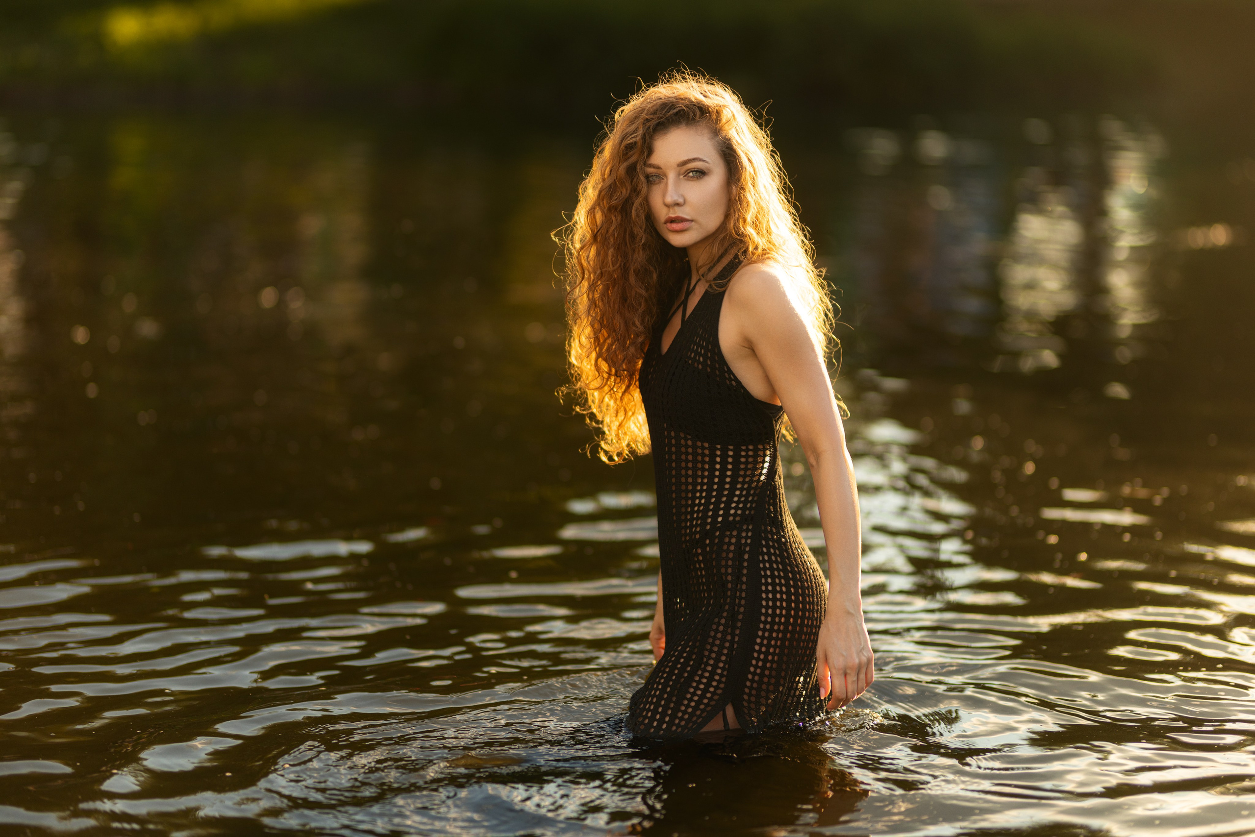 Съемка с Дианой у водоема на базе отдыха в формате для «себя». Дмитрий Шульгин, портретный фотограф в Воронеже