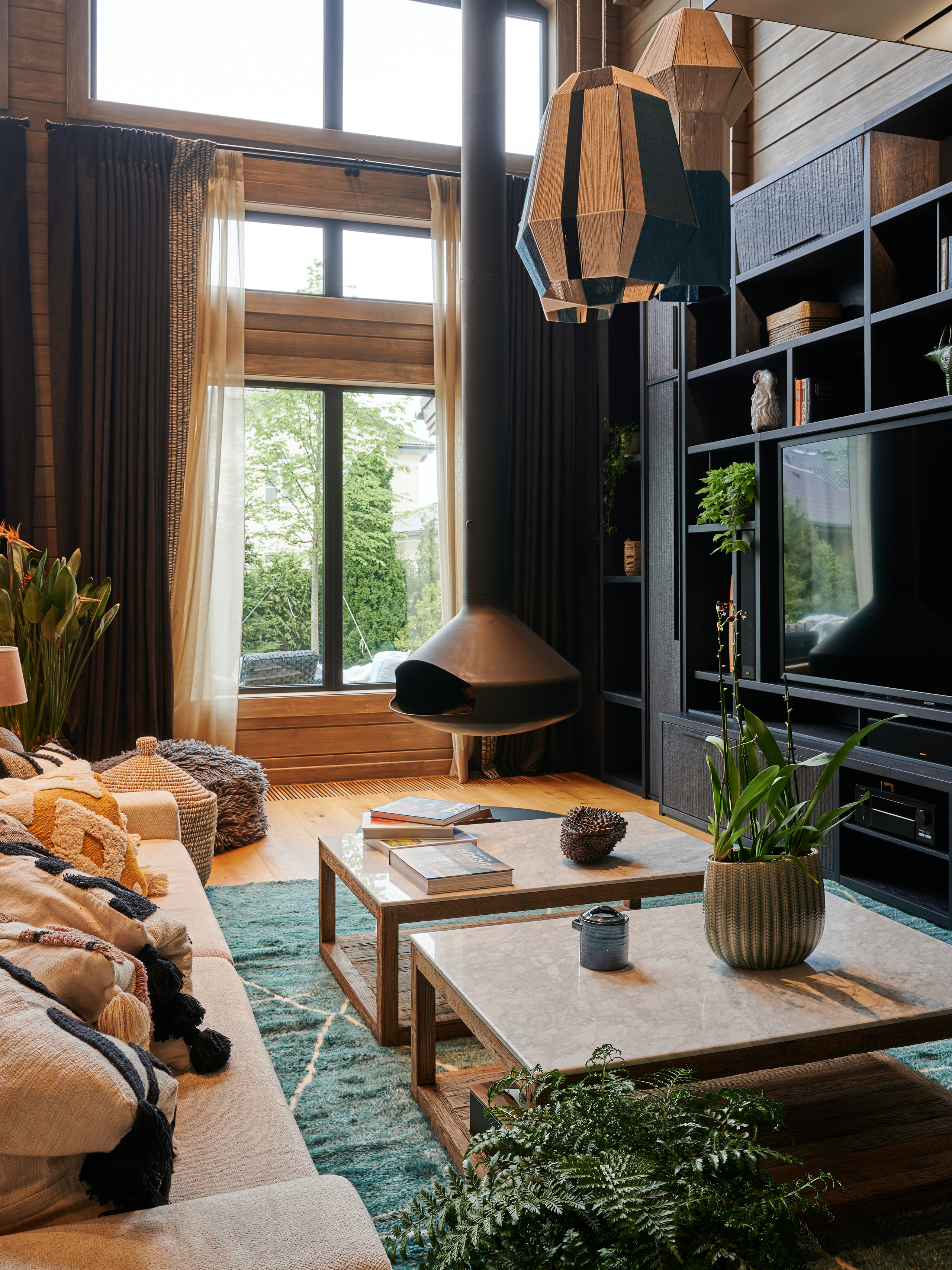 Деревянный дом в МО. Интерьерный фотограф Константин Пырьев