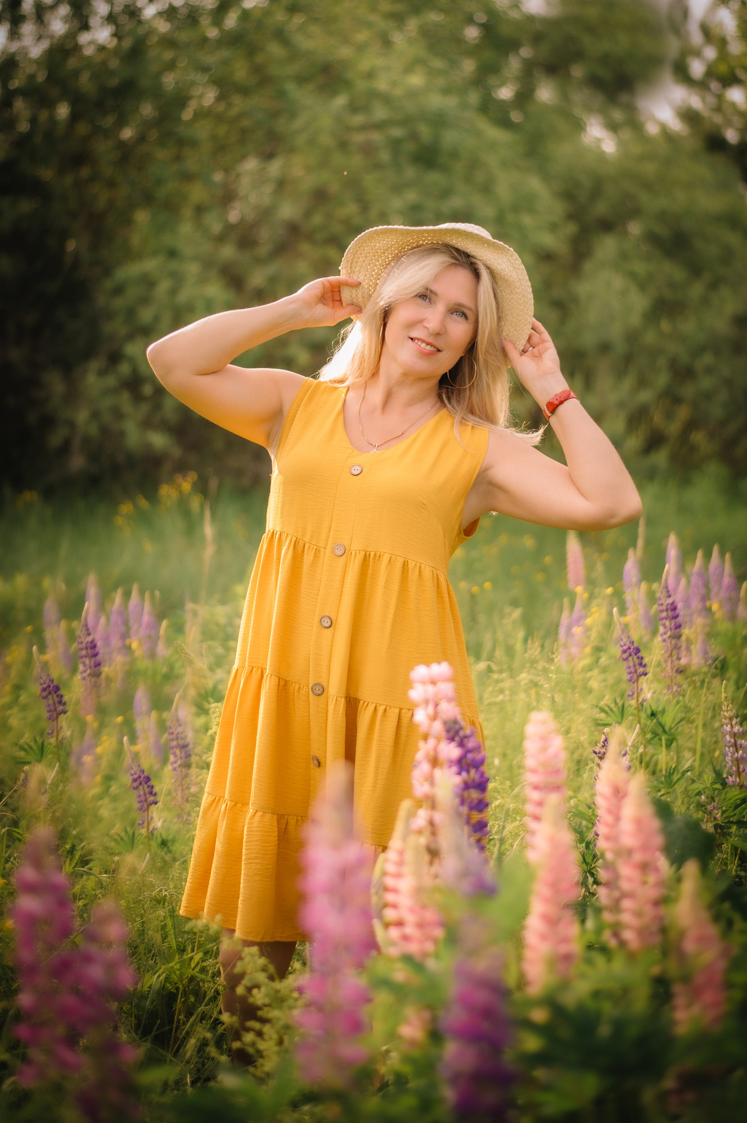 Фотосессия для Ирины в ЛЮПИНАХ. Яна Муравлева |фотограф город Пенза