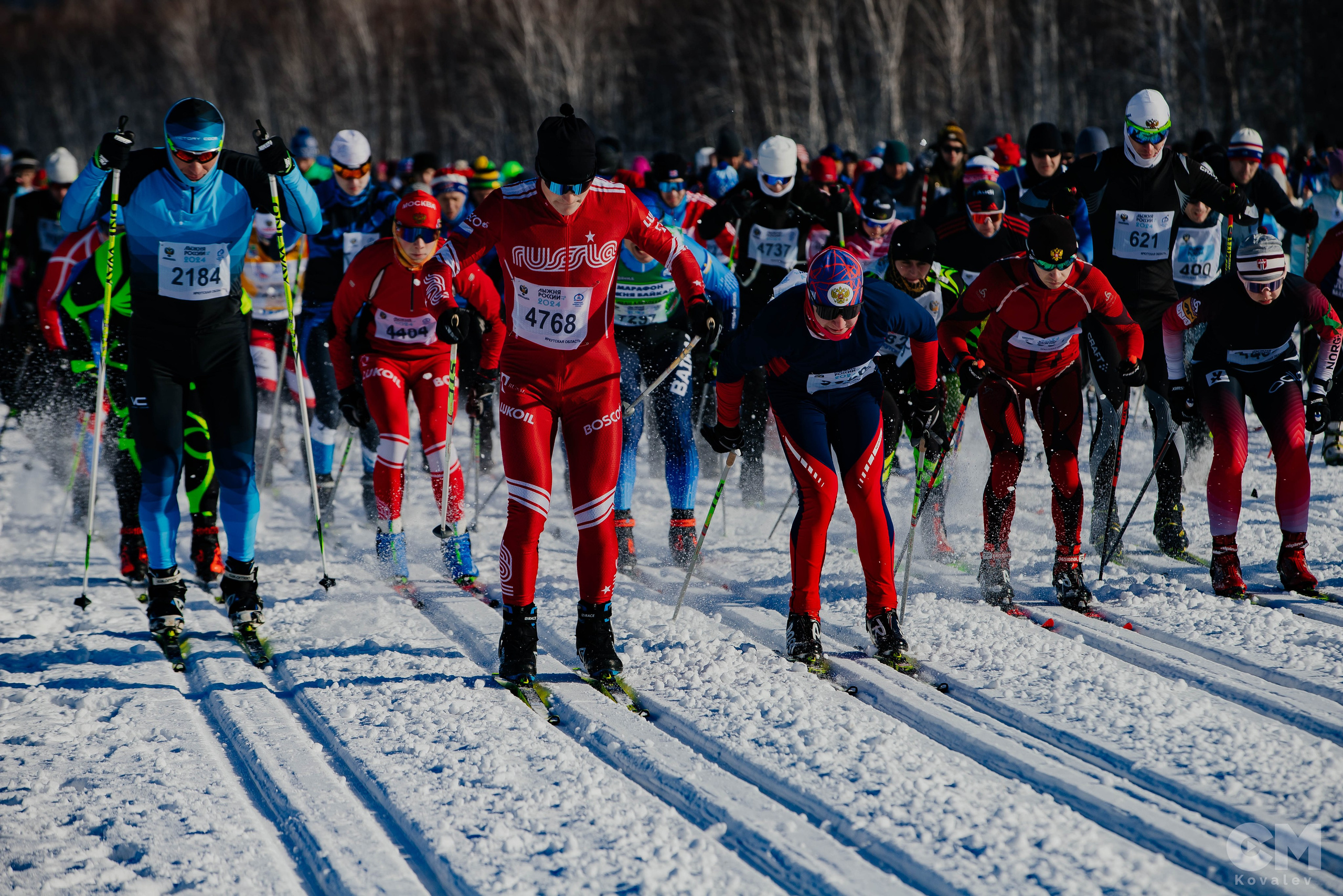 Лыжня России 2024. Репортажный фотограф в Иркутске — Ярослав Ковалёв