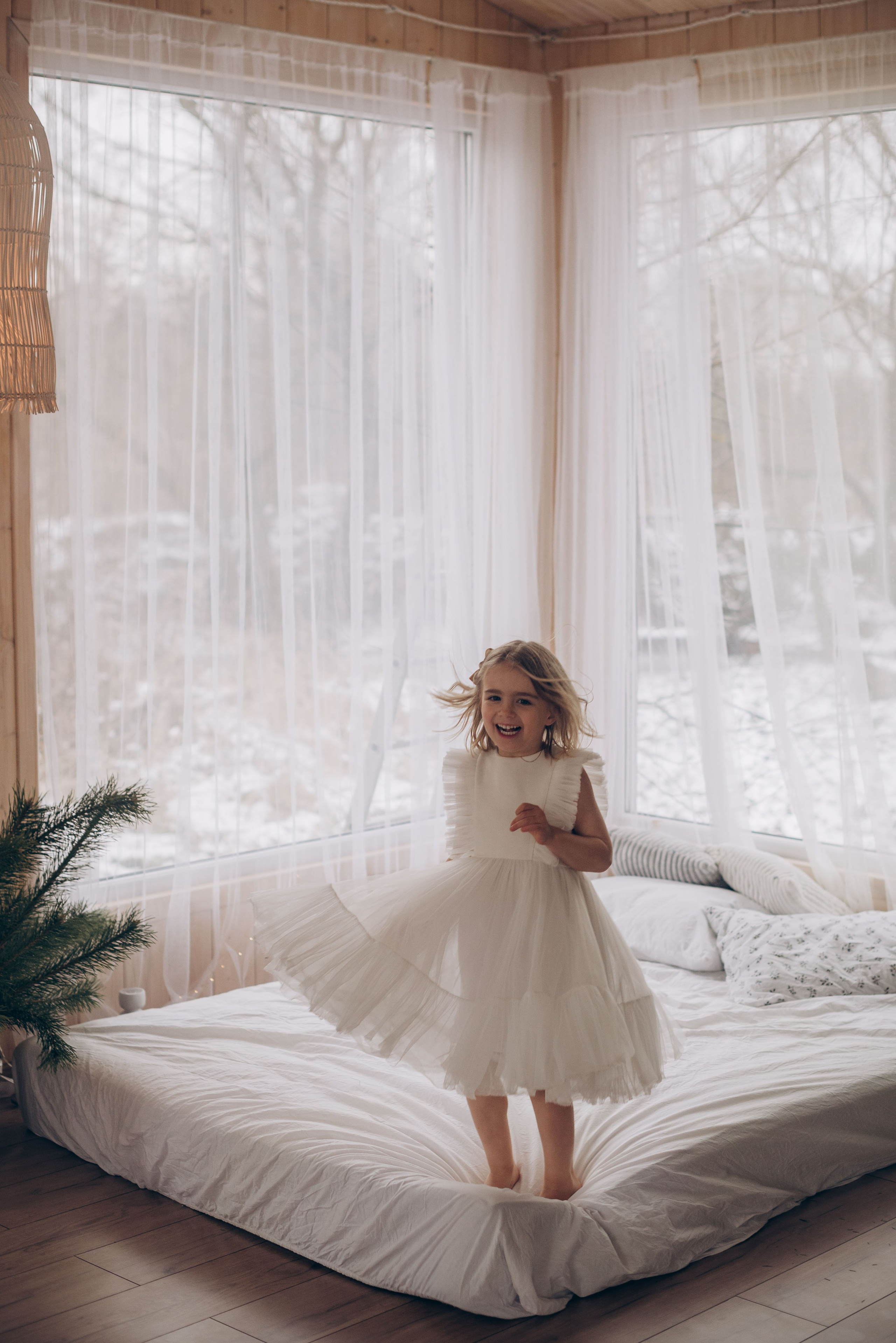 Семейная новогодняя фотосессия в студии. Семейный фотограф в Домодедово и Москве Елена Пичугина