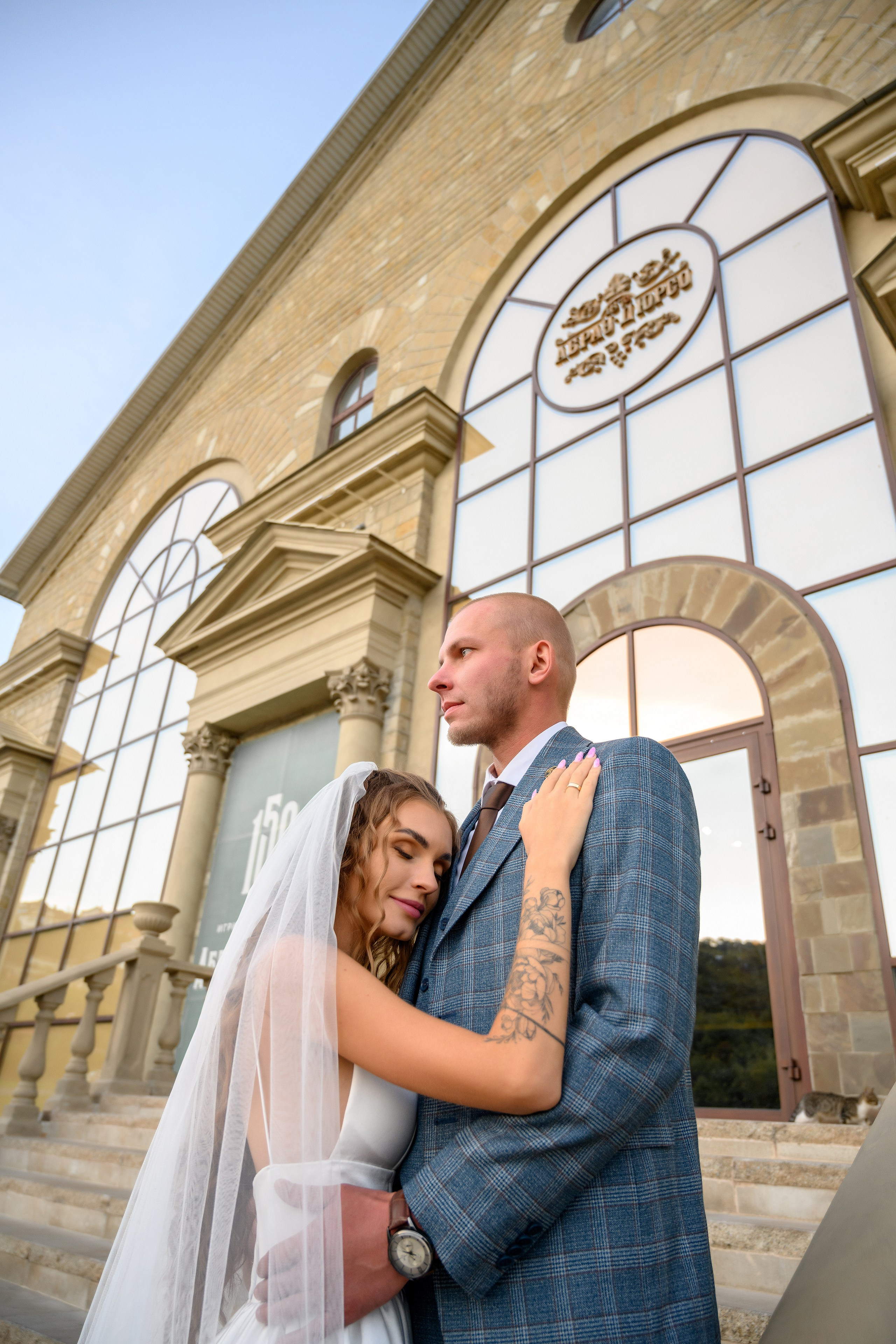 Свадебная фотосесия в Абрау-Дюрсо. Свадебный и семейный фотограф в Краснодаре Владимир Курашев