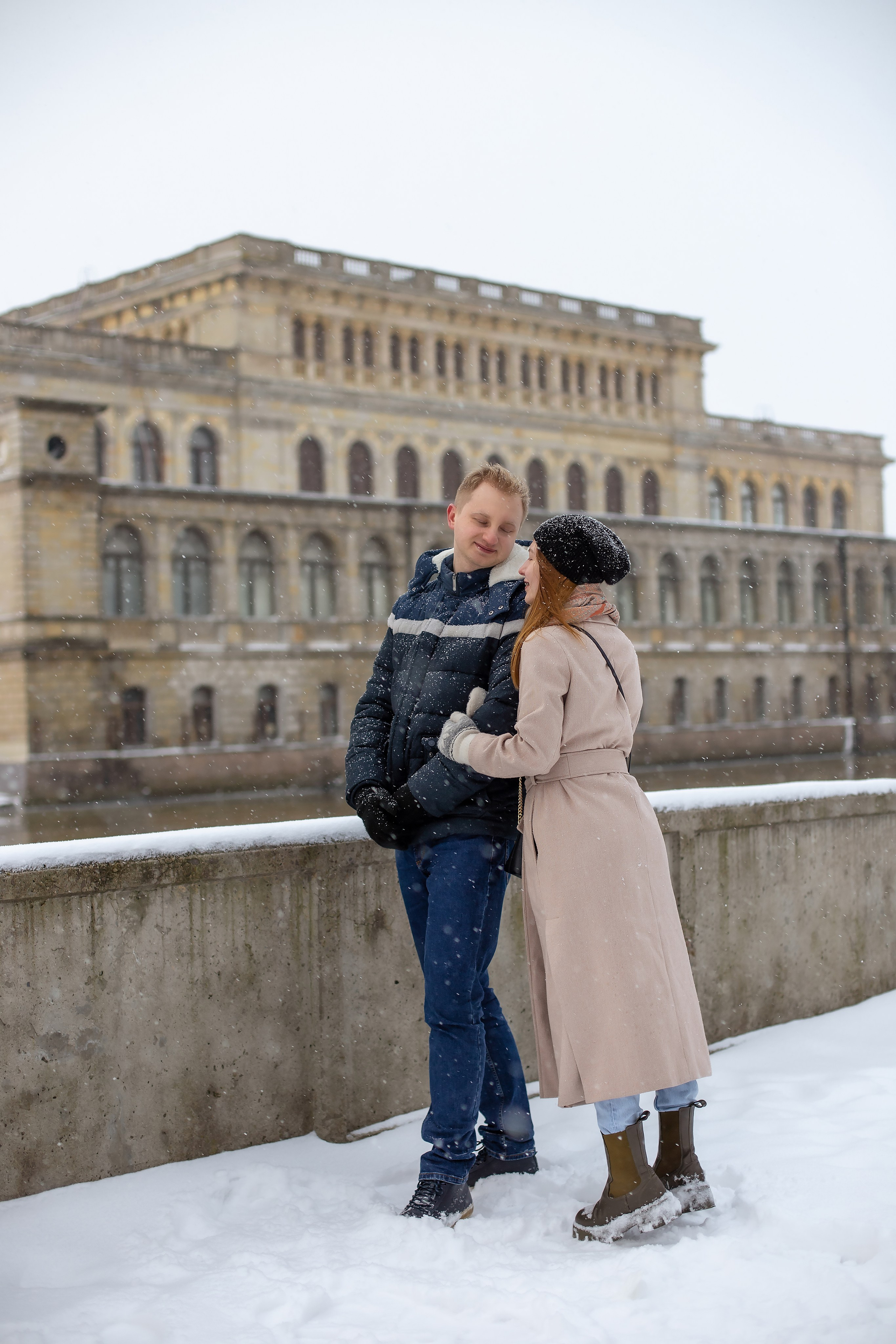 Влад и Саша. Зима. Фотограф в Калининграде Решетникова Алина