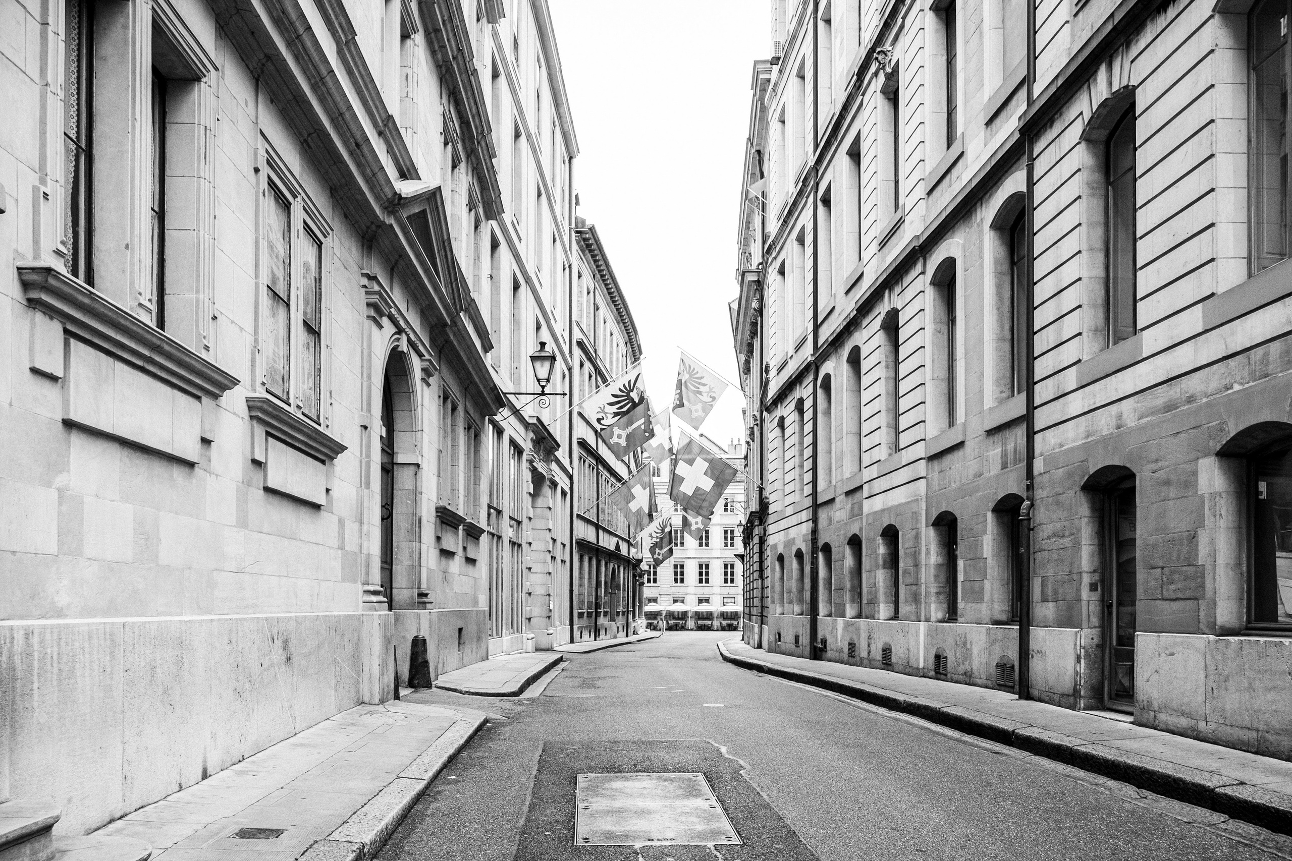 Женева. Фотограф Антон Швец — Монохромная реальность