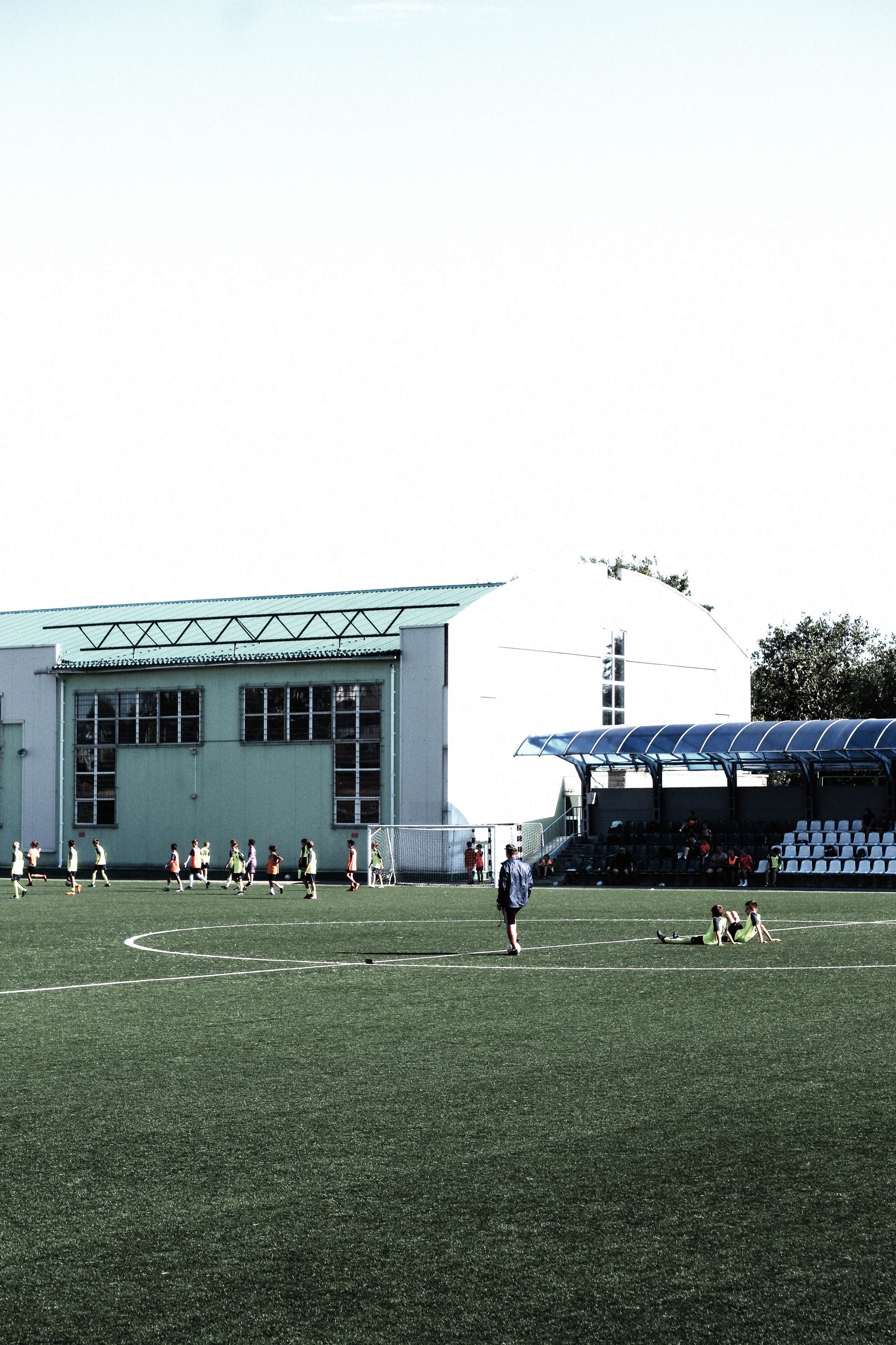 Тренировка юных футболистов. Фотограф (photographer) Lischinski Vitaliy