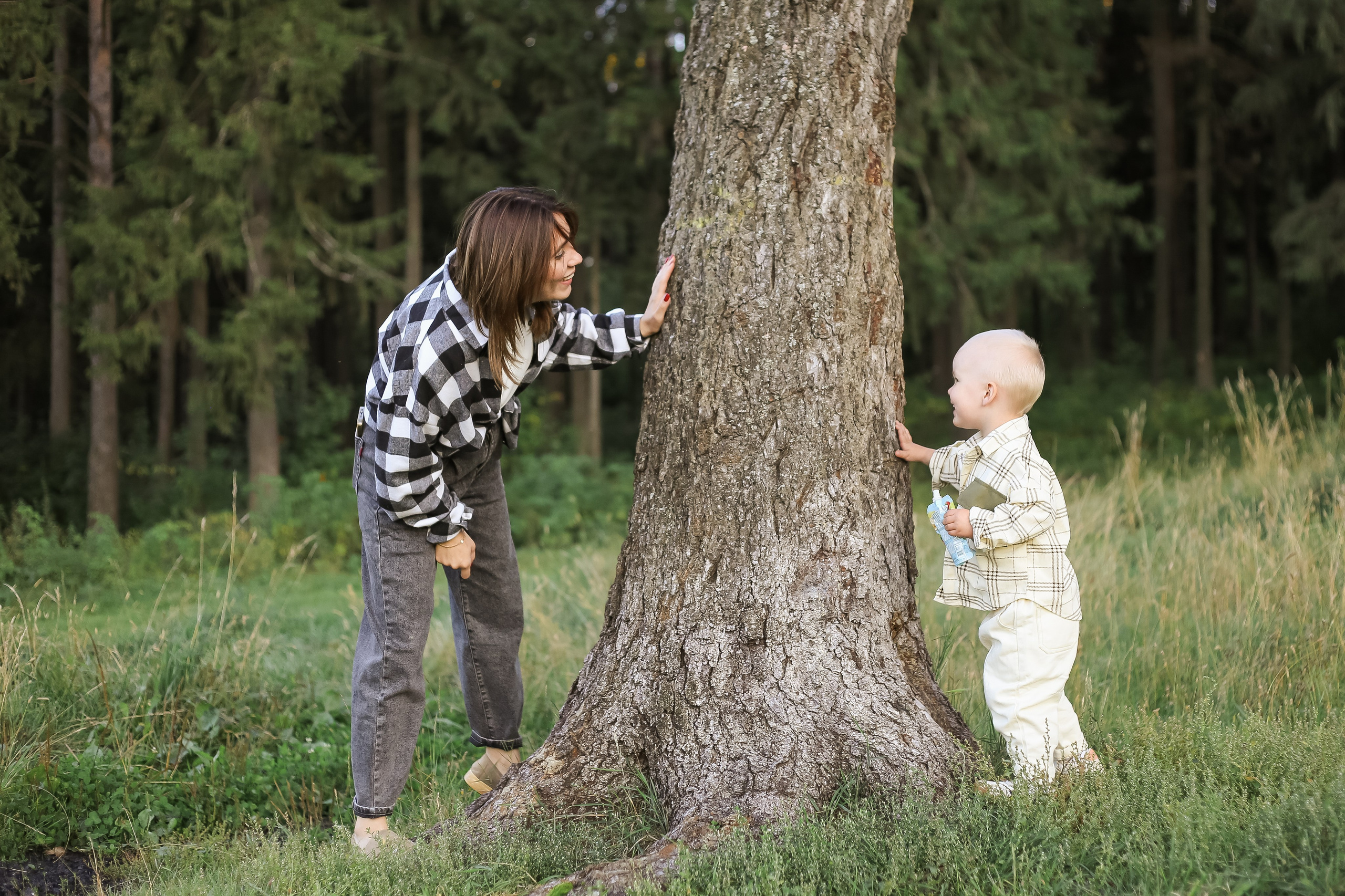 Тимофей, мама, папа. Семейный и детский фотограф в Перми Ольга Кошелева