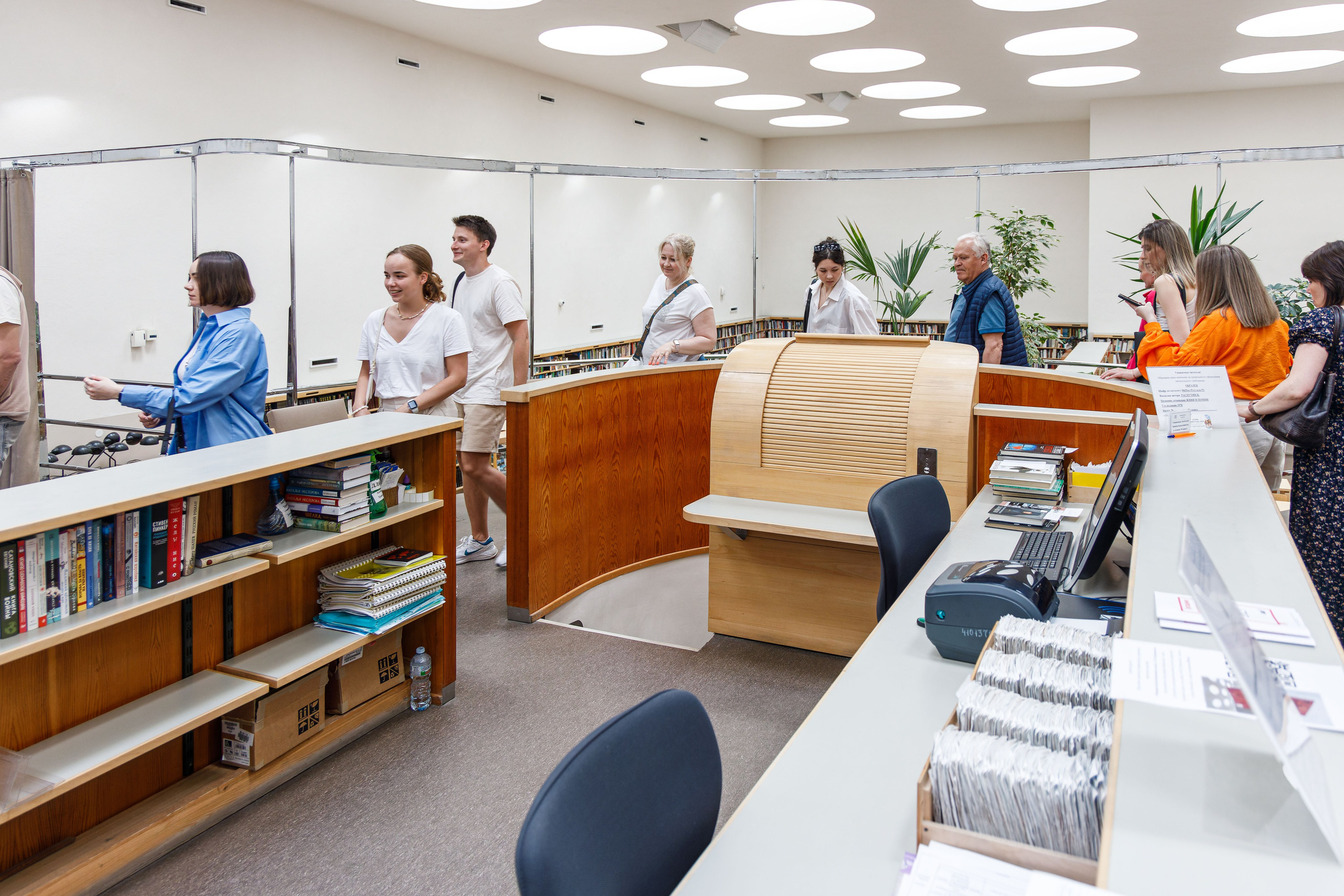 Центральная городская библиотека Алвара Аалто в Выборге. Фотограф Балаев Михаил