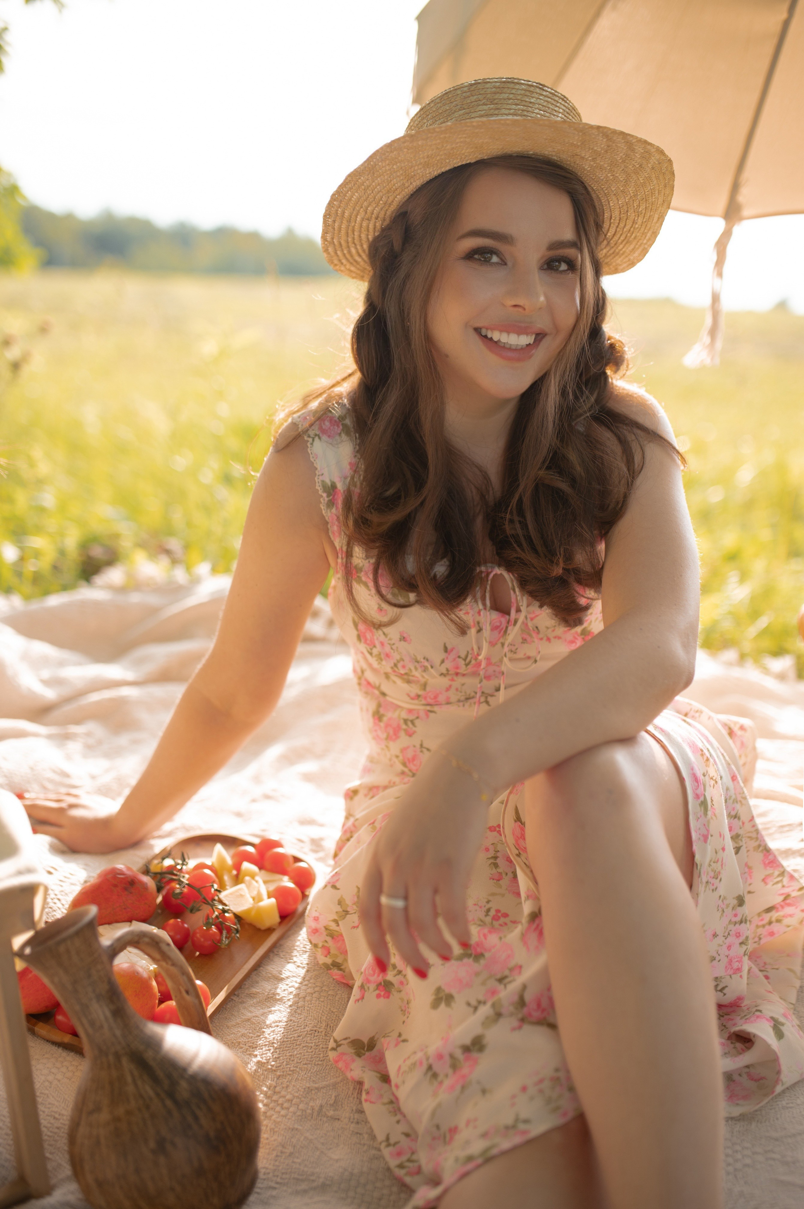 Пикник. Фотограф в Туле|Москве. Контент-съёмка, женские портреты, репортажные и съёмки для брендов