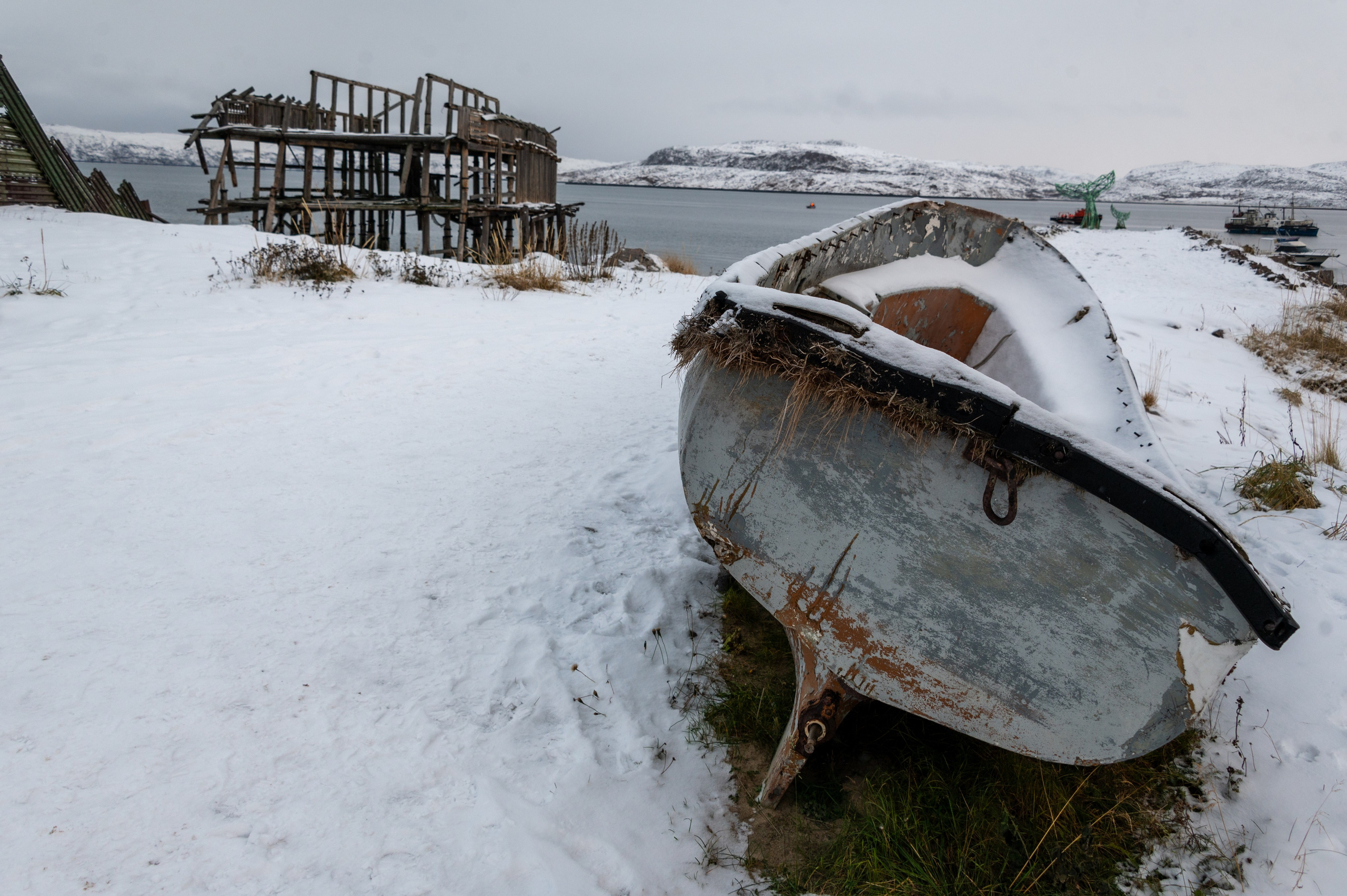 Териберка. Ноябрь 2023. Фотограф Роман Адлер