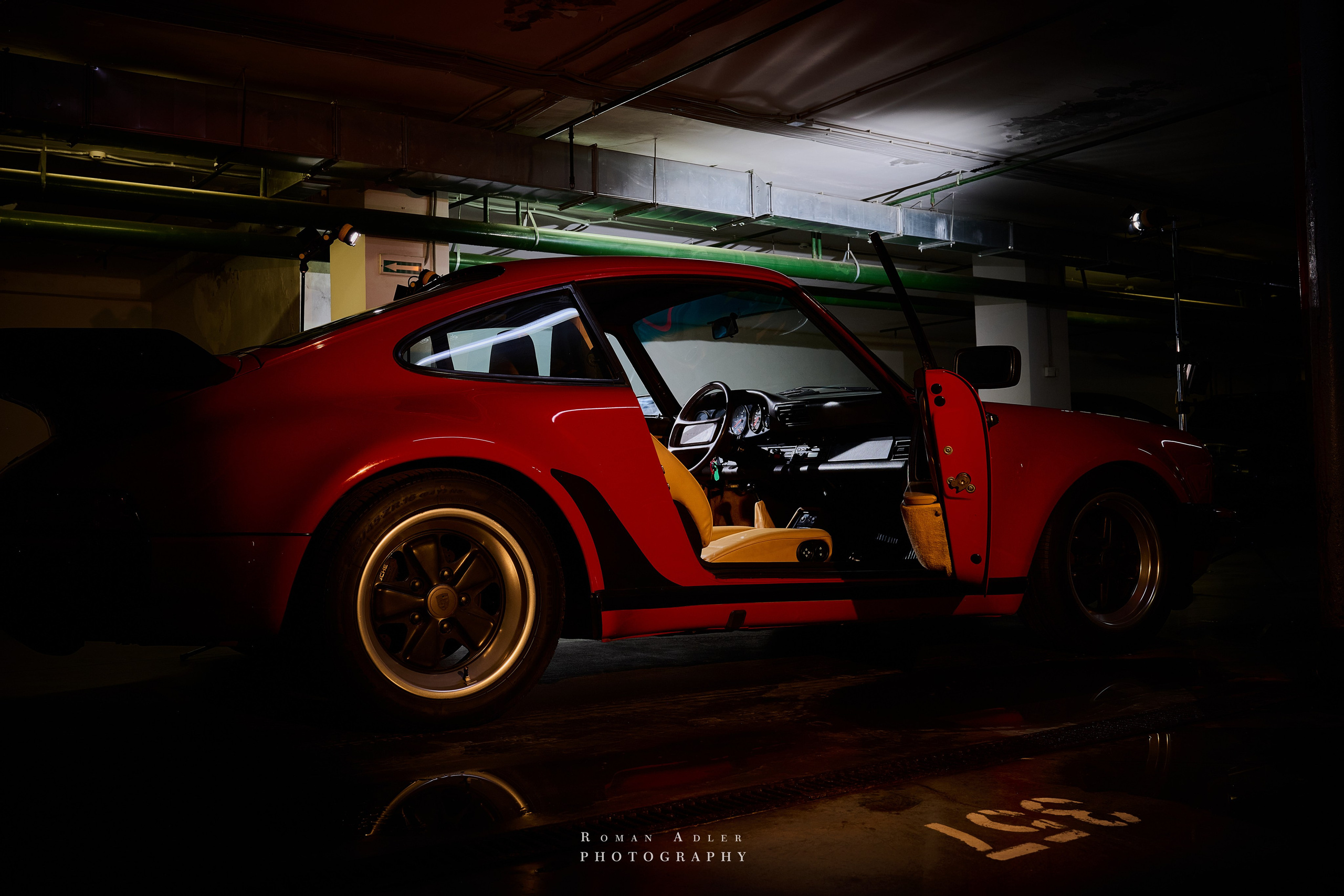 Porsche 911 Turbo. Фотограф Роман Адлер