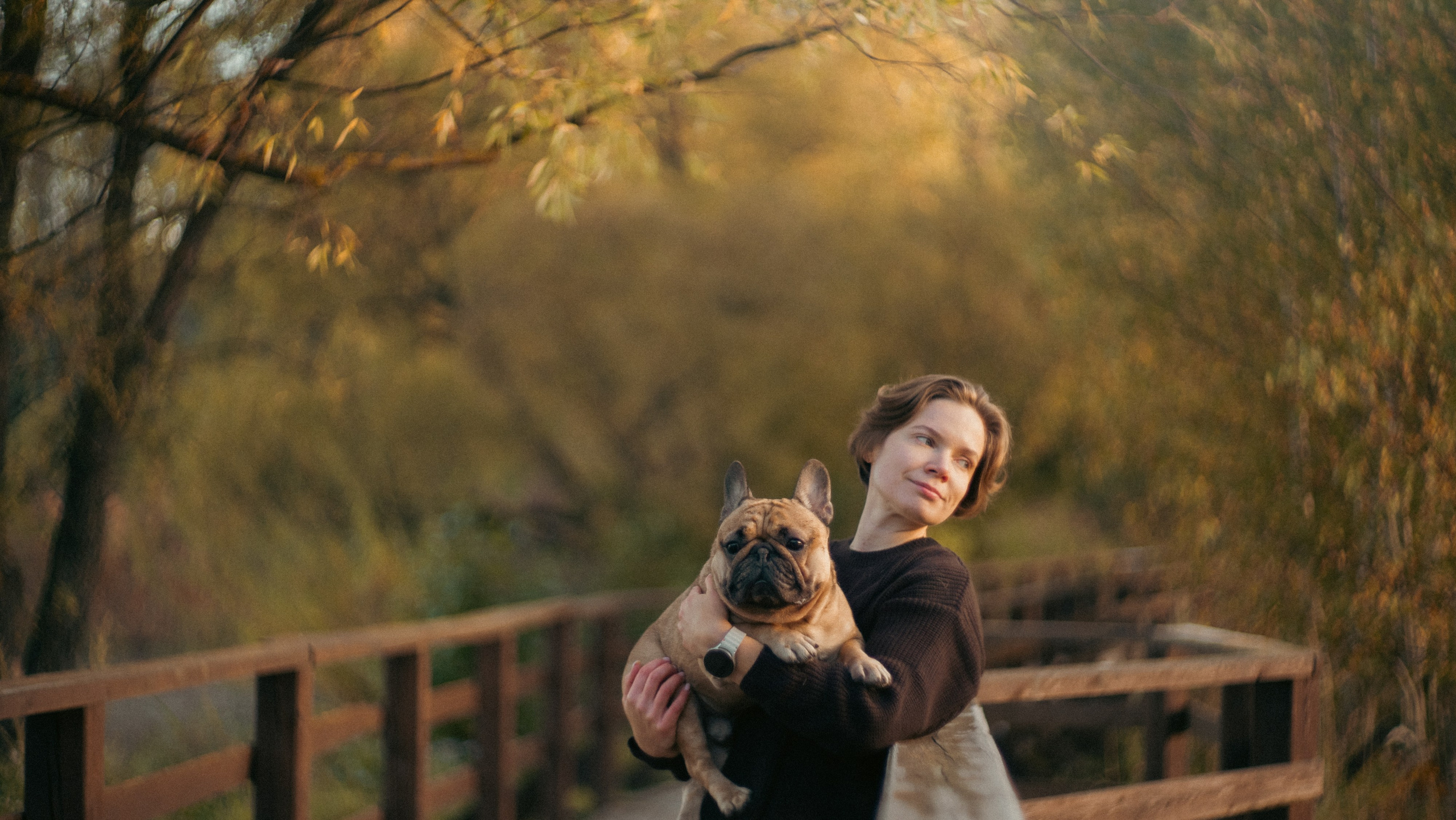Анастасия и Бенц. Фотограф анималист в Москве и Санкт-Петербурге Свиридова Анна
