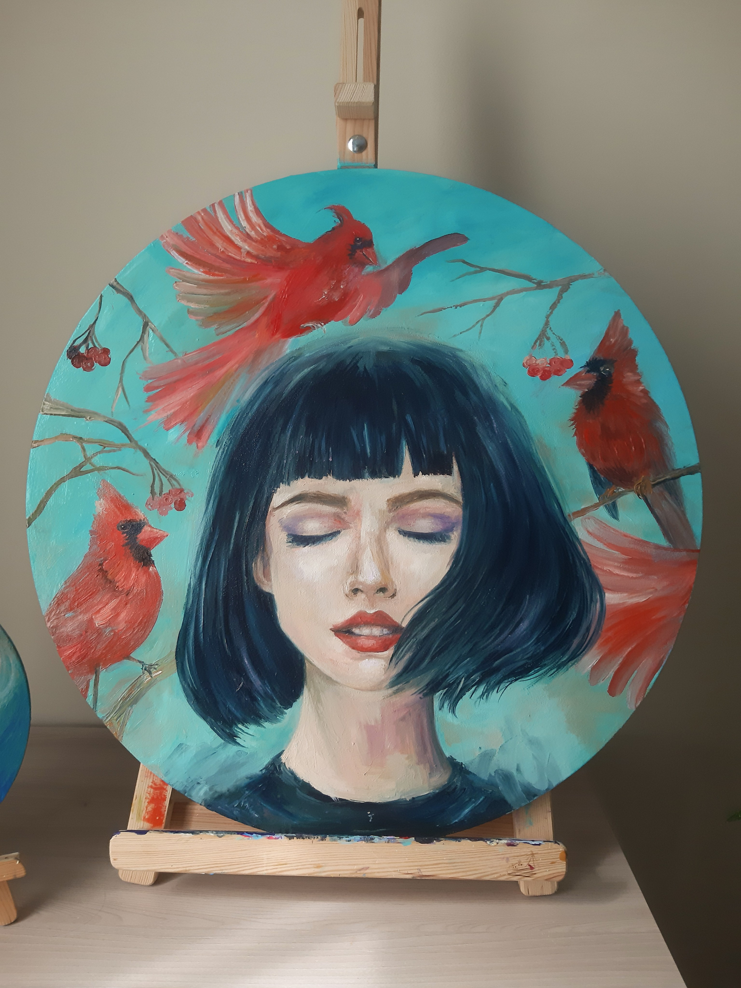 Холст на подрамнике , 60 см. 200€