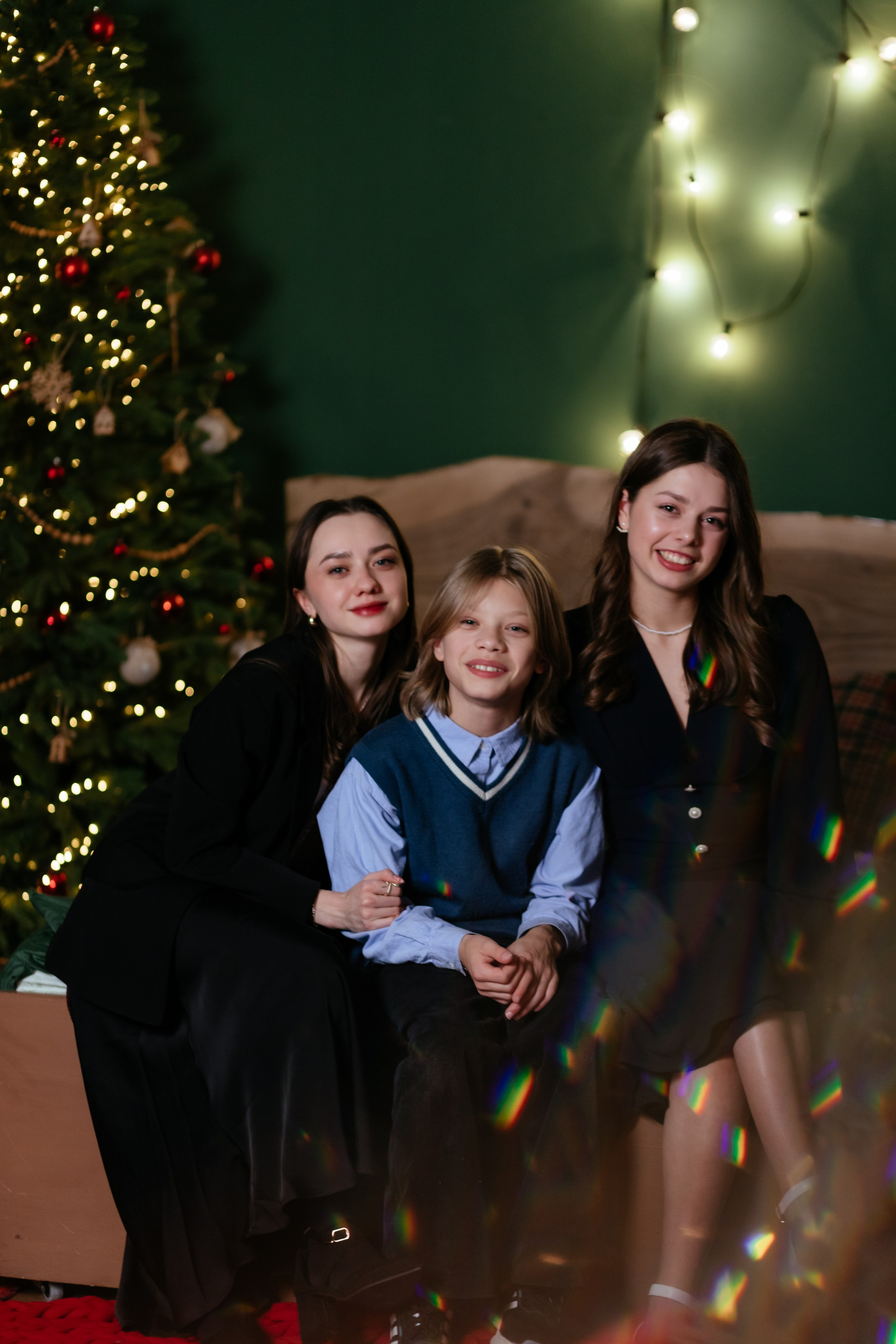 Новогодняя. Blenda photostudio. Семейный фотограф в Минске Приболовец Светлана