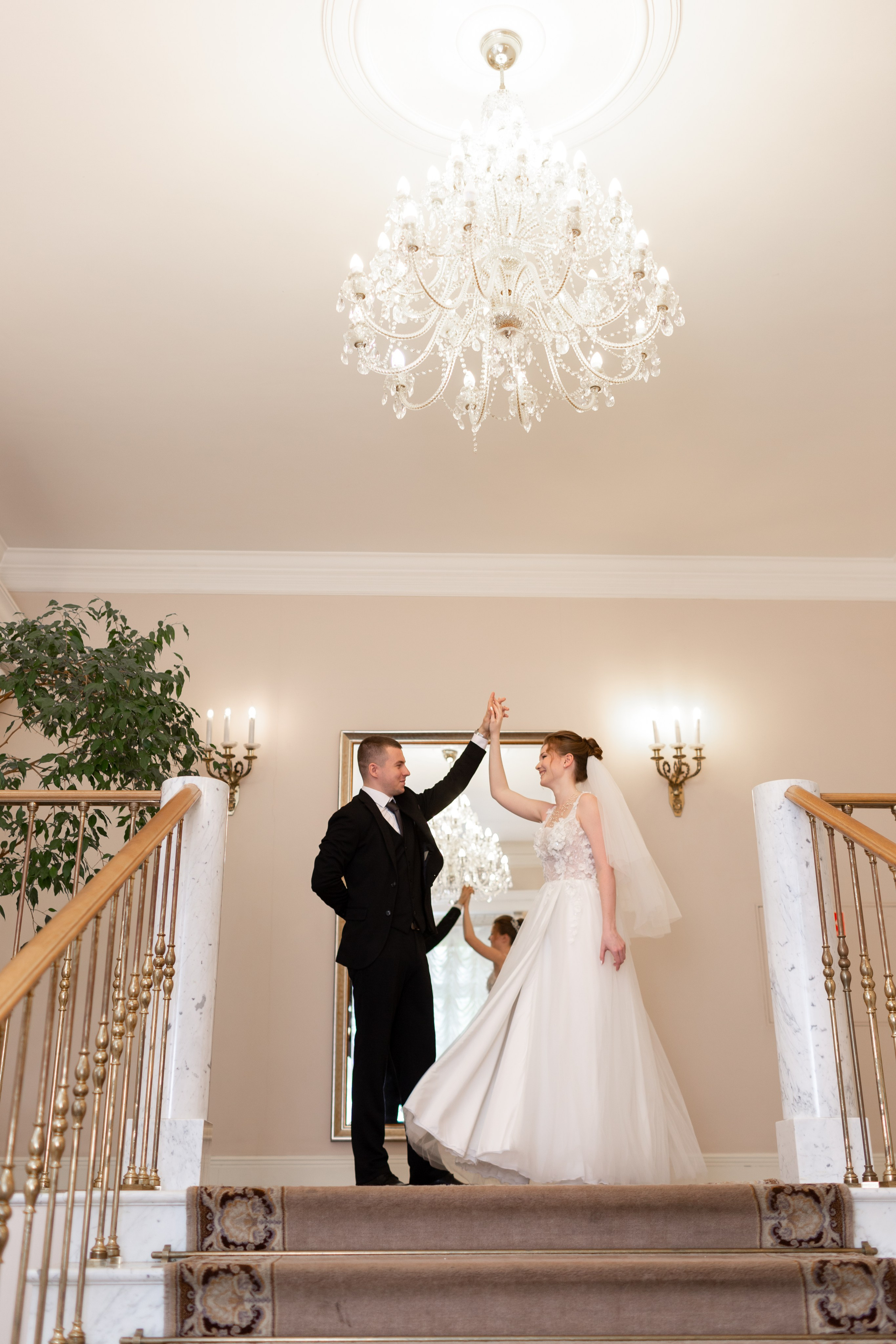 Свадебная фотосессия в Пушкине. Свадебный фотограф Кирилл Белый