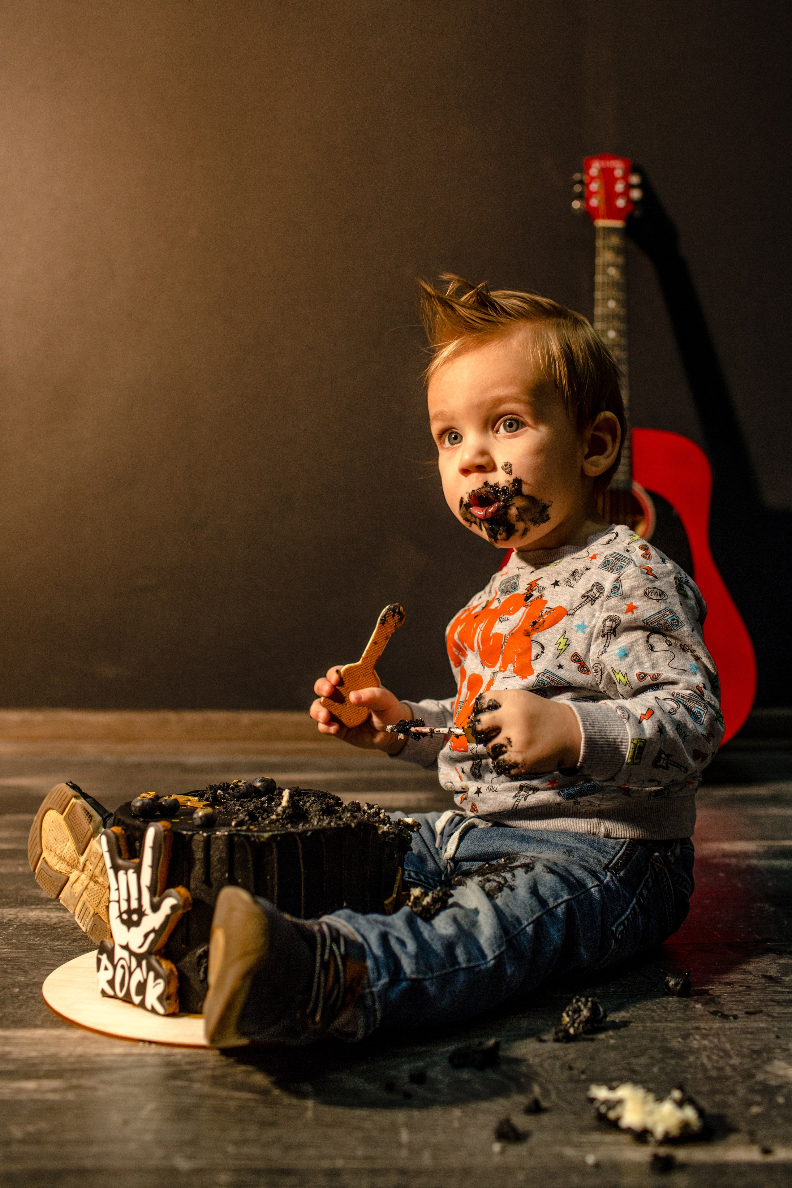 Smash cake/rock and roll. Свадебный фотограф Кирилл Белый