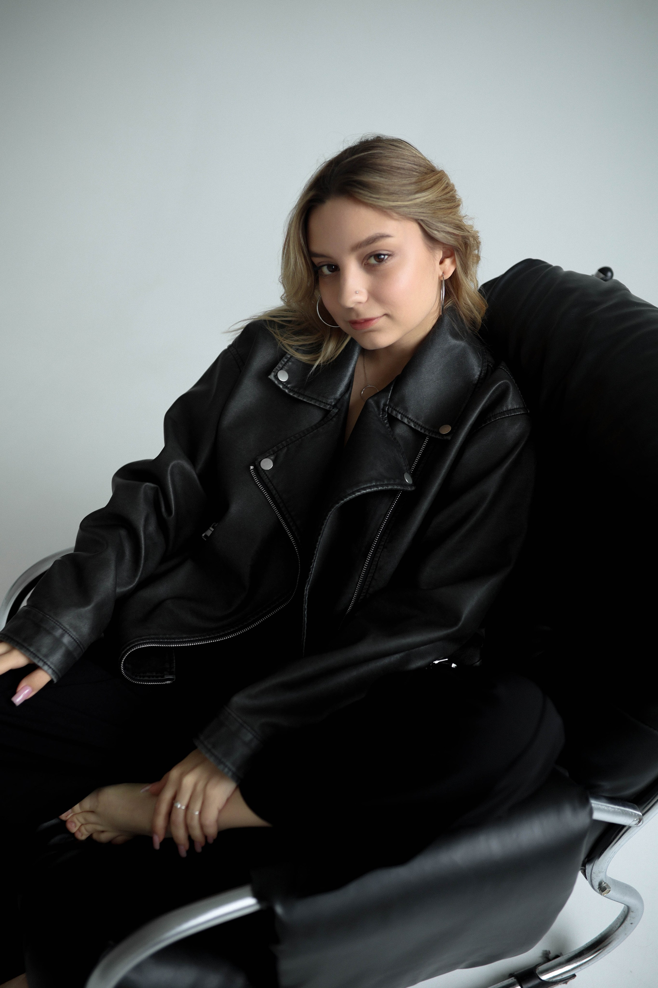 Фотосъемка для Юли в студии. Фотограф Самара Лена Мандарин