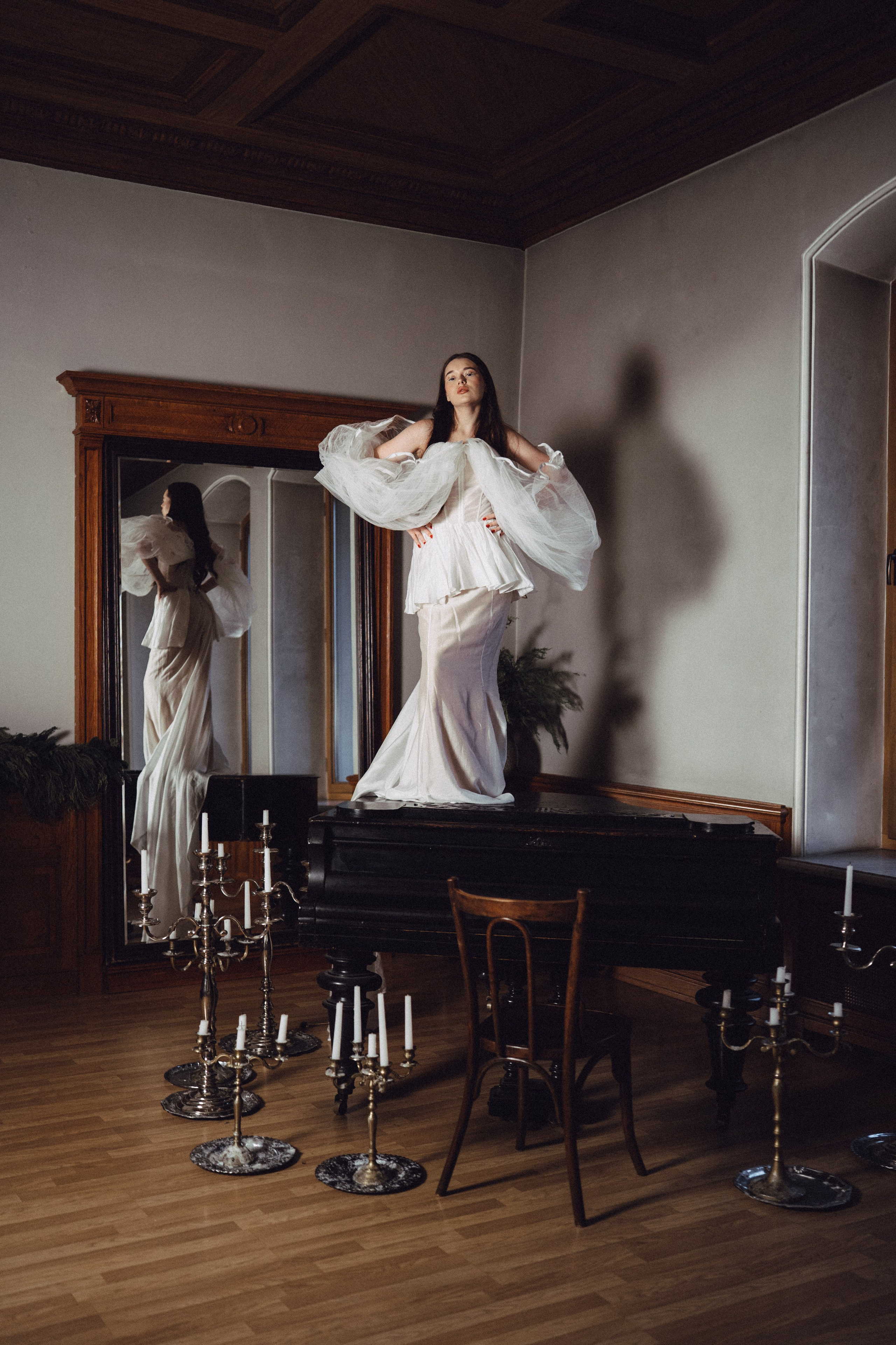 ФОТОСЕССИЯ В ВИНТАЖНОМ СТИЛЕ К НОВОМУ ГОДУ ДЛЯ ДЕВУШКИ. Профессиональный фотограф, Санкт-Петербург — Виктория Богомолова
