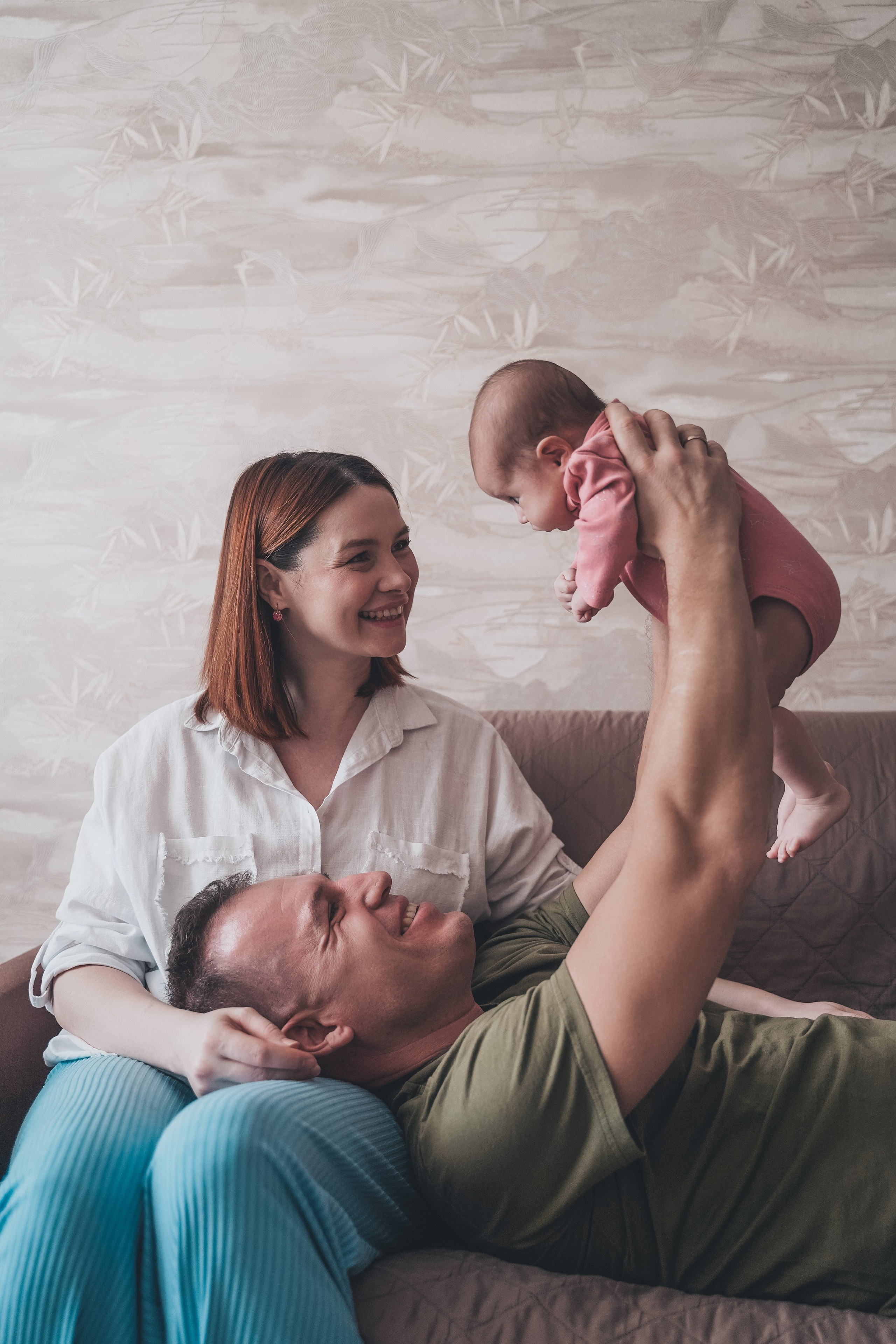 Семейная фотосессия дома. Фотограф в Самаре Екатерина Кроз