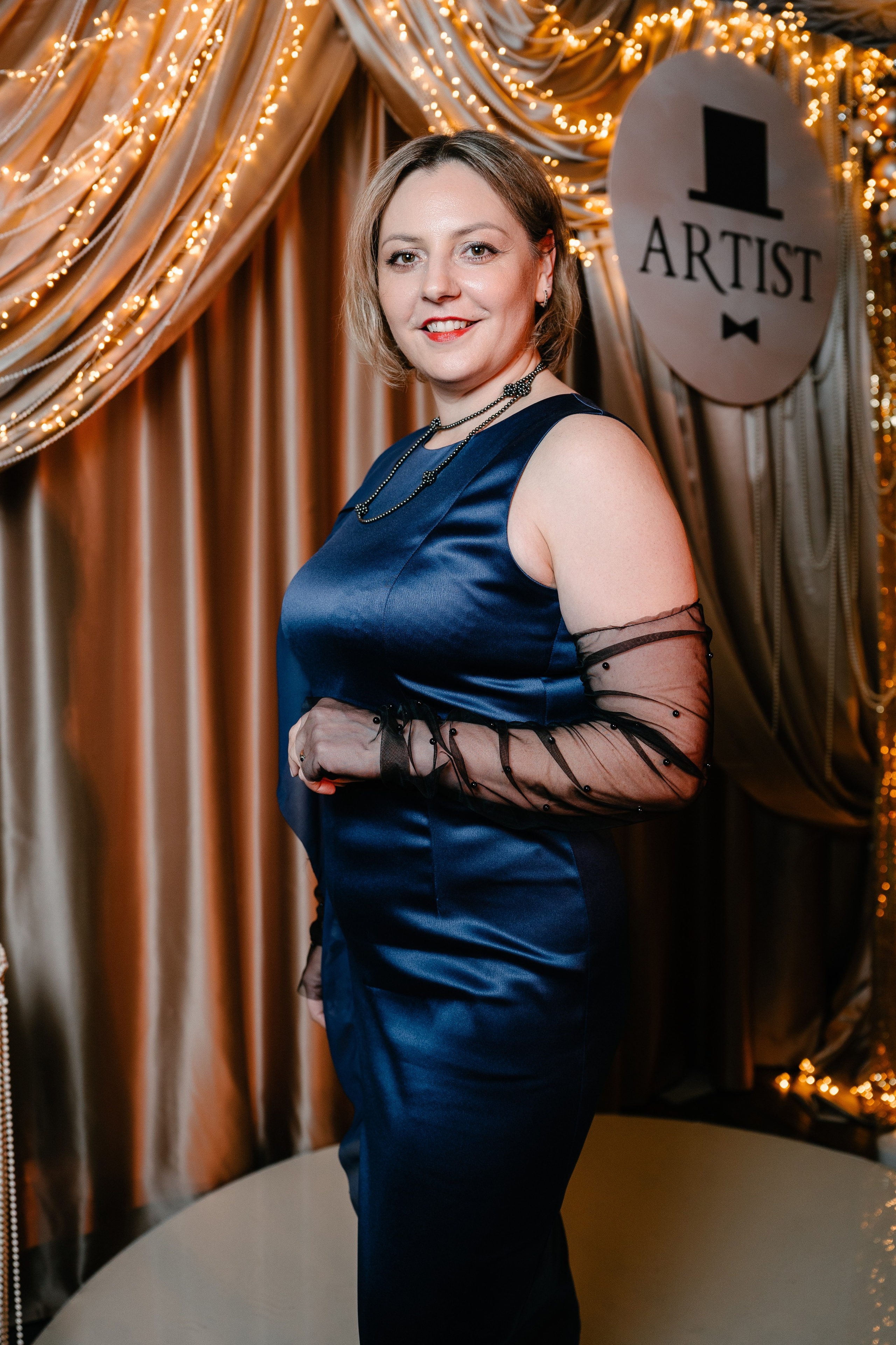 Новогодний вечер в Артисте. Свадебный и семейный фотограф в Воронеже Анастасия Бойко