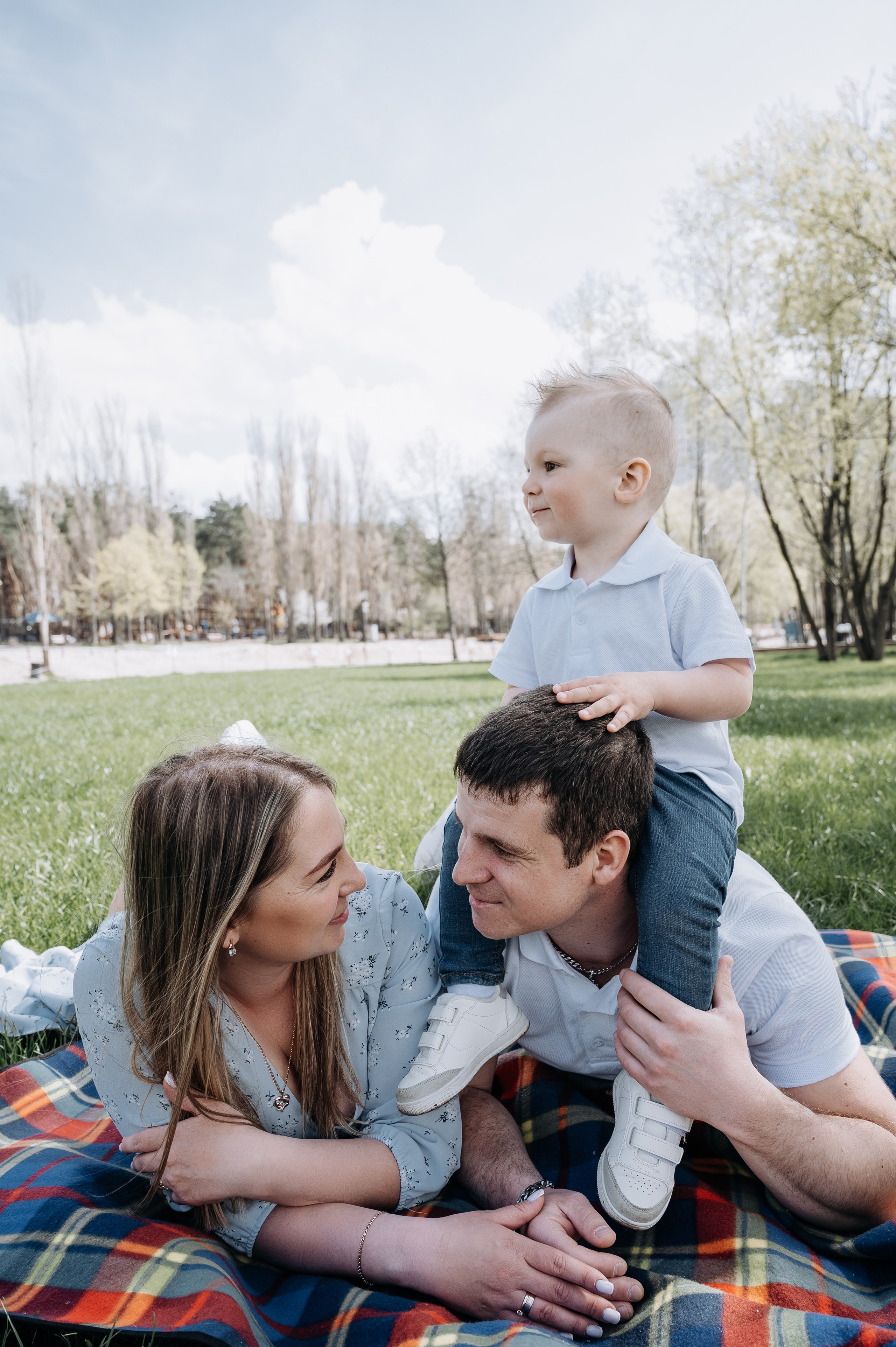 Семья Блохиновы. Фотограф Мария Строгонова