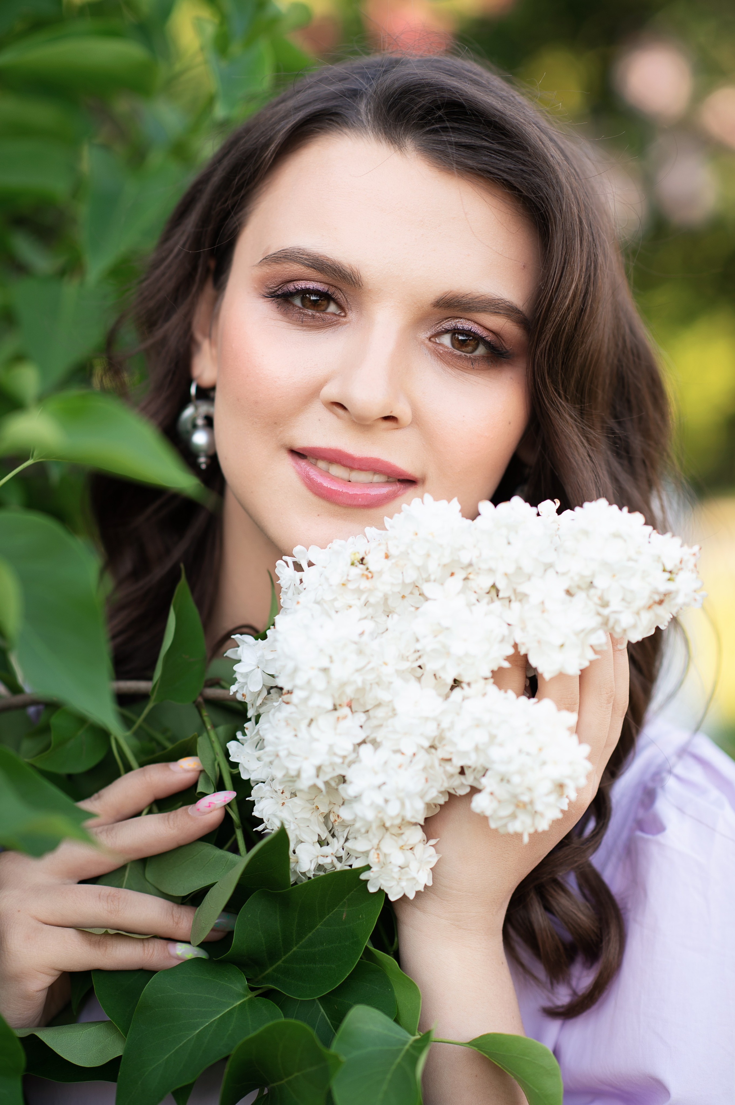 Фотосессия в сирени. Фотосессии в Москве, женский и семейный фотограф Юлия Михайленко