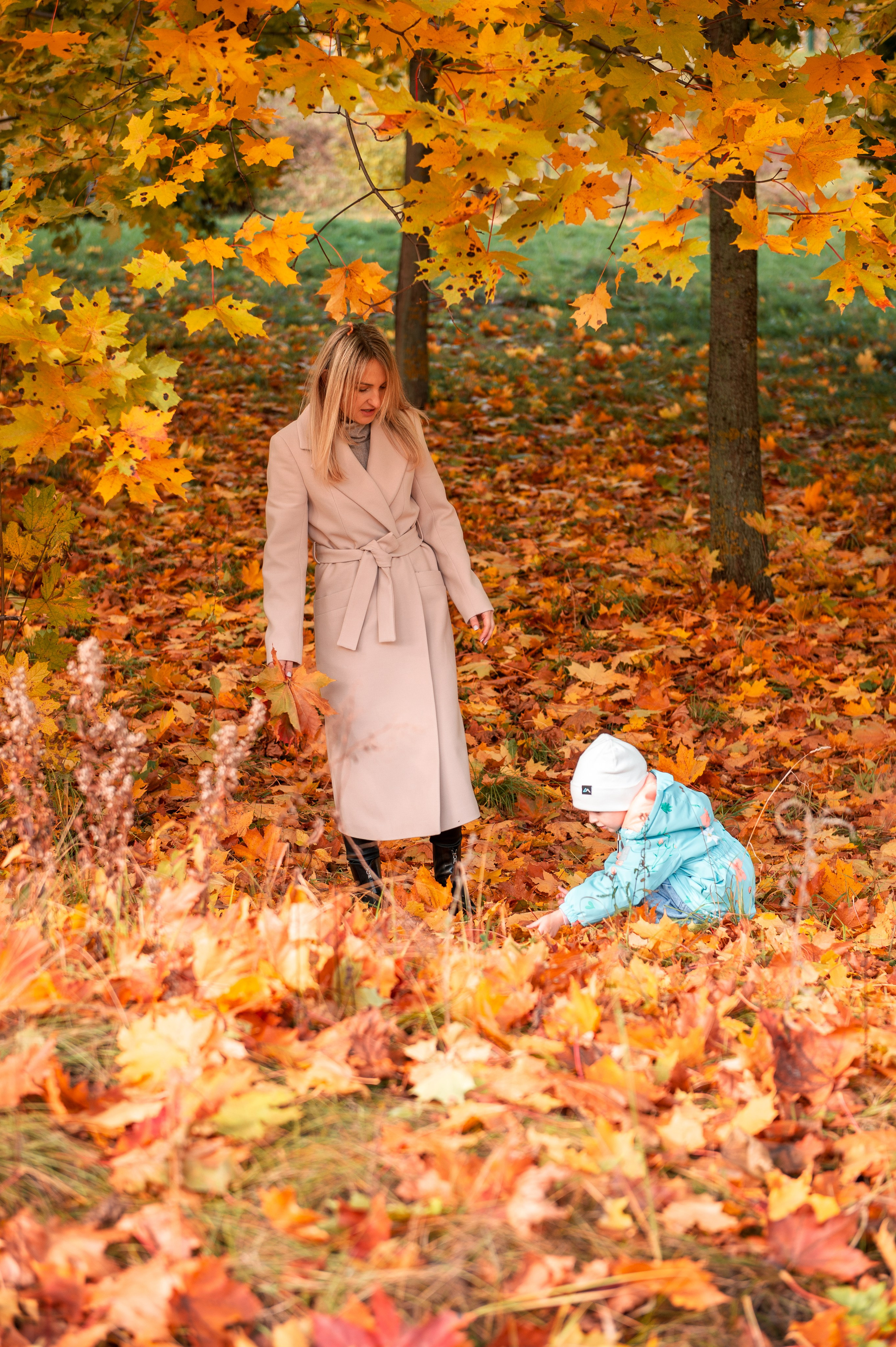 Осенняя фотосессия для Маргариты и Вари. Фотосессии в Москве, женский и семейный фотограф Юлия Михайленко