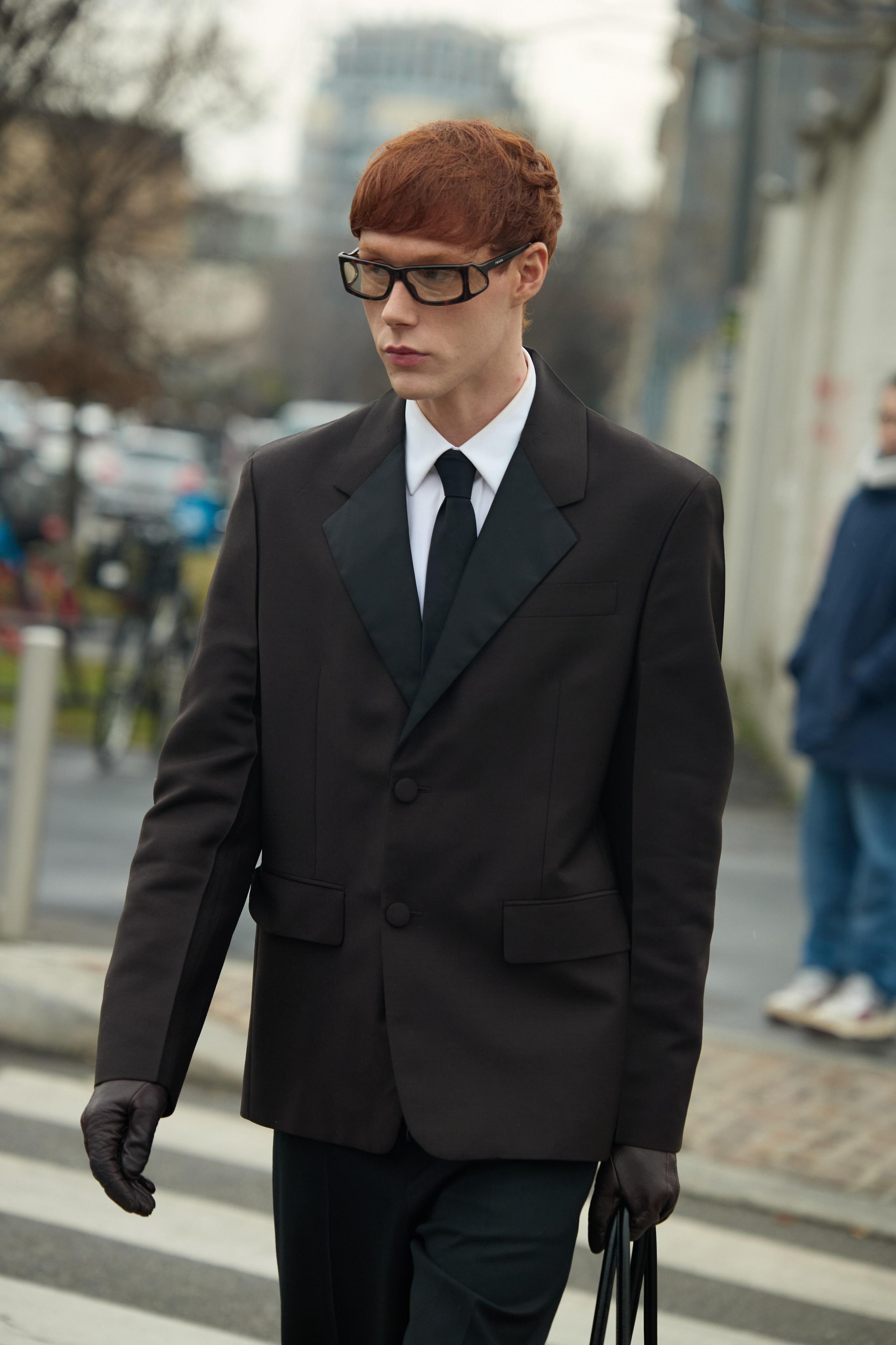 Milan Fashion WeekMens Fall/Winter 25/26 Prada. Photographer in Milan Ivan Goncharov