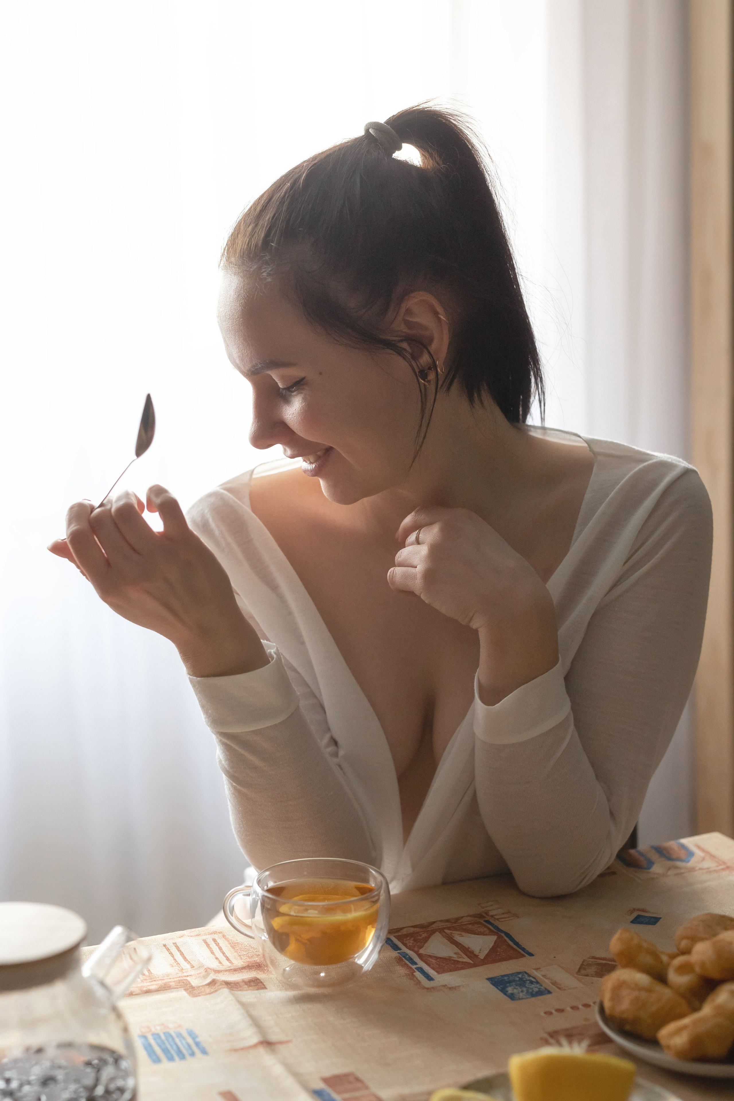 Genre portrait. Main