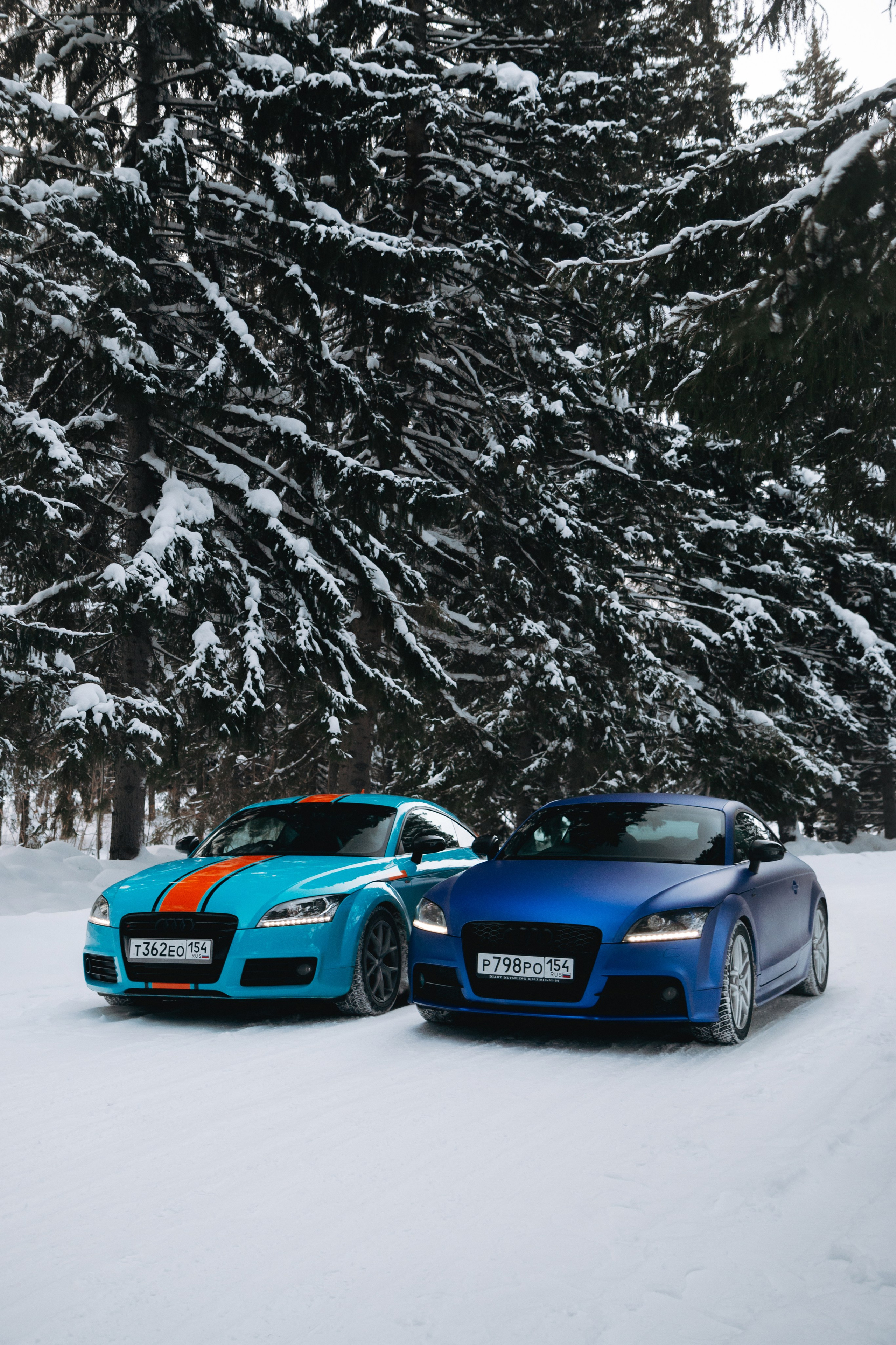 Audi TT shades of blue. Автомобильный фотограф и видеограф в Новосибирске|Александра Косухина