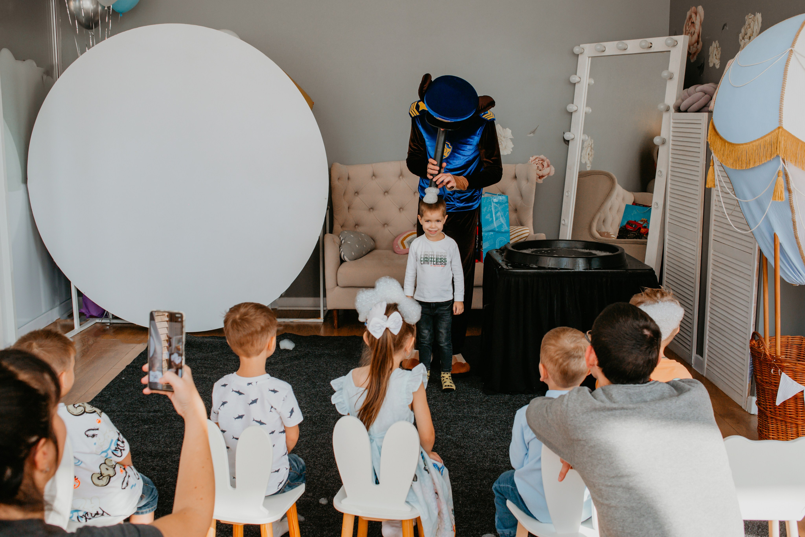 Детский день рождение. Лева 4 года. Фотограф в Челябинске Ополихина Анна