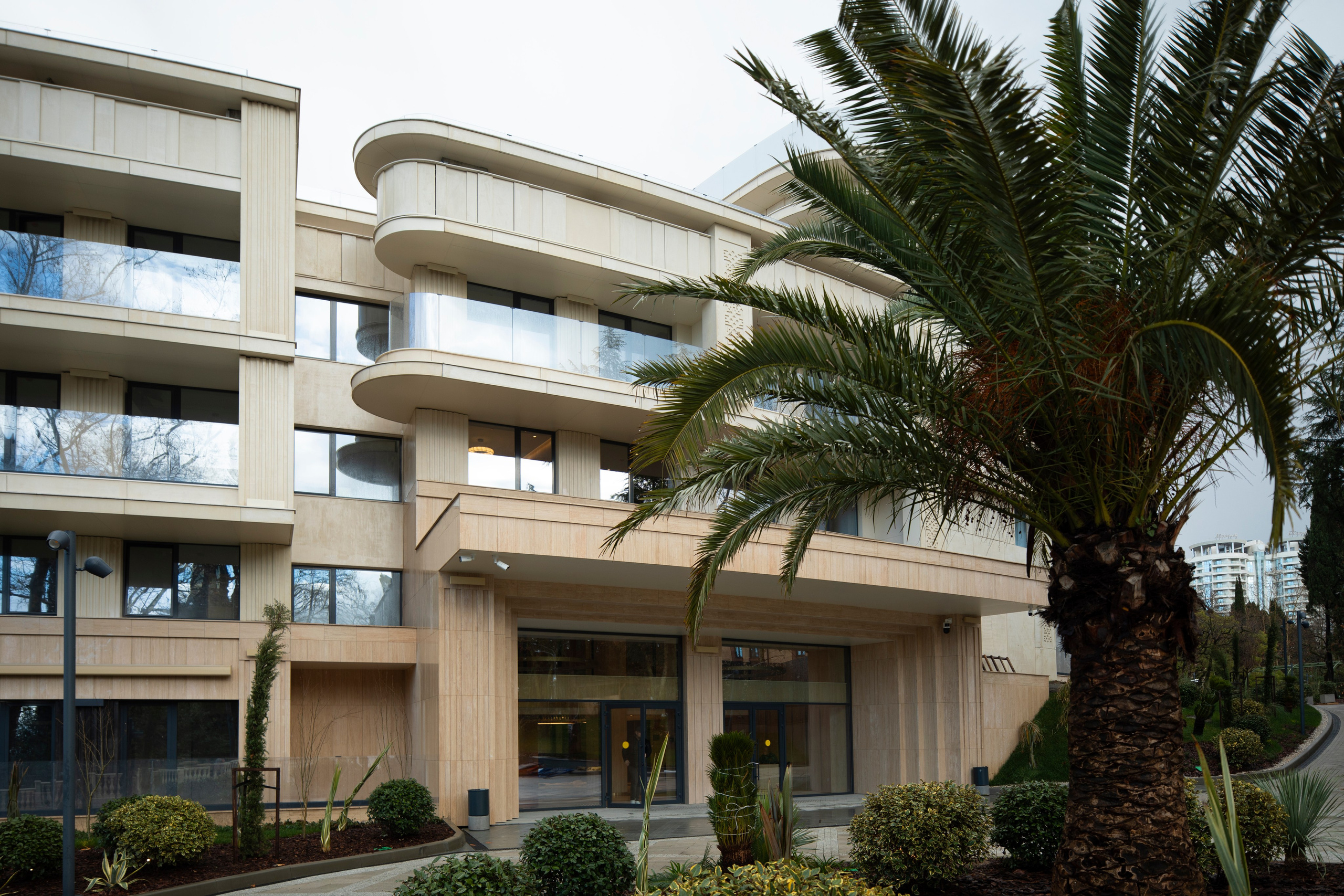 Grand Cascade фасад. Персональный фотограф Москва