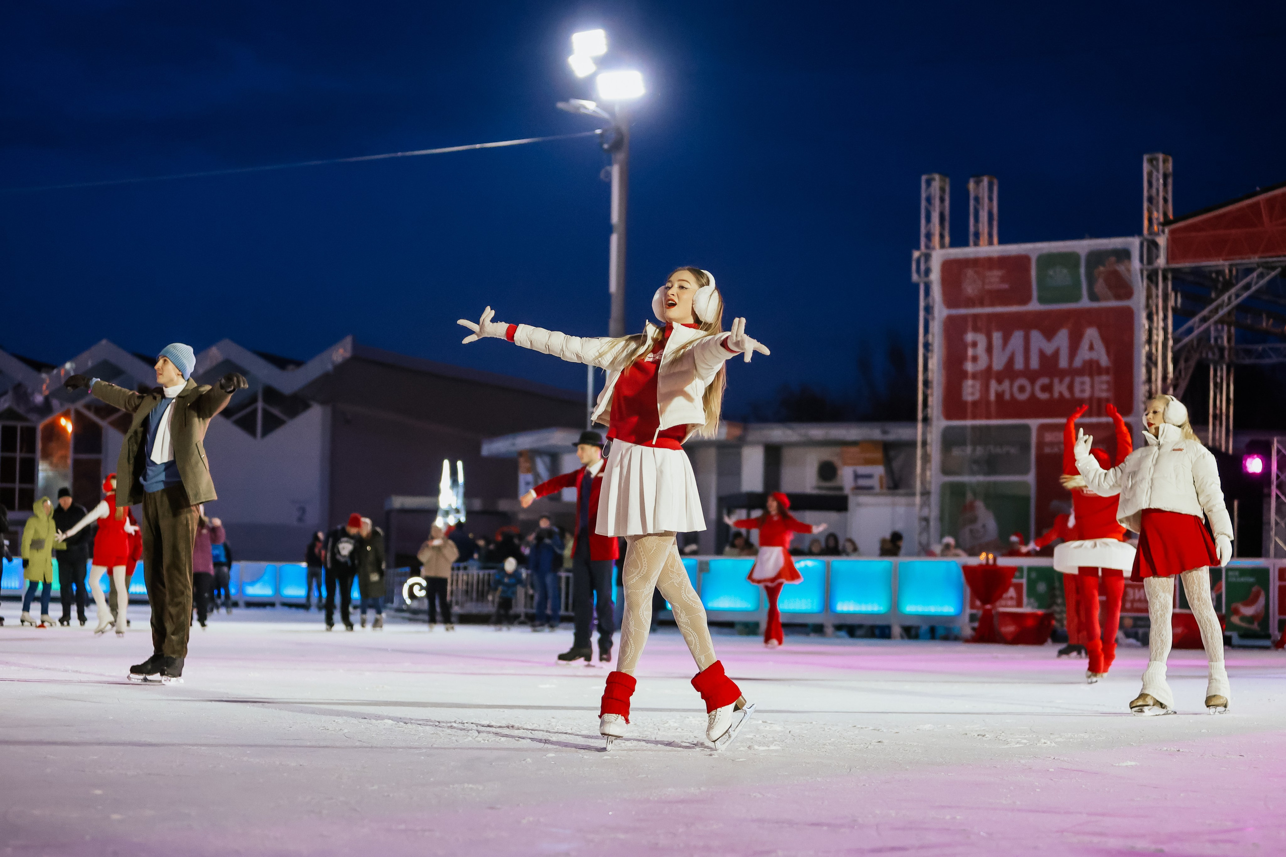Ледовое шоу Сокольники Московское Чаепитие. Фотограф и видеограф Анна Домашенко