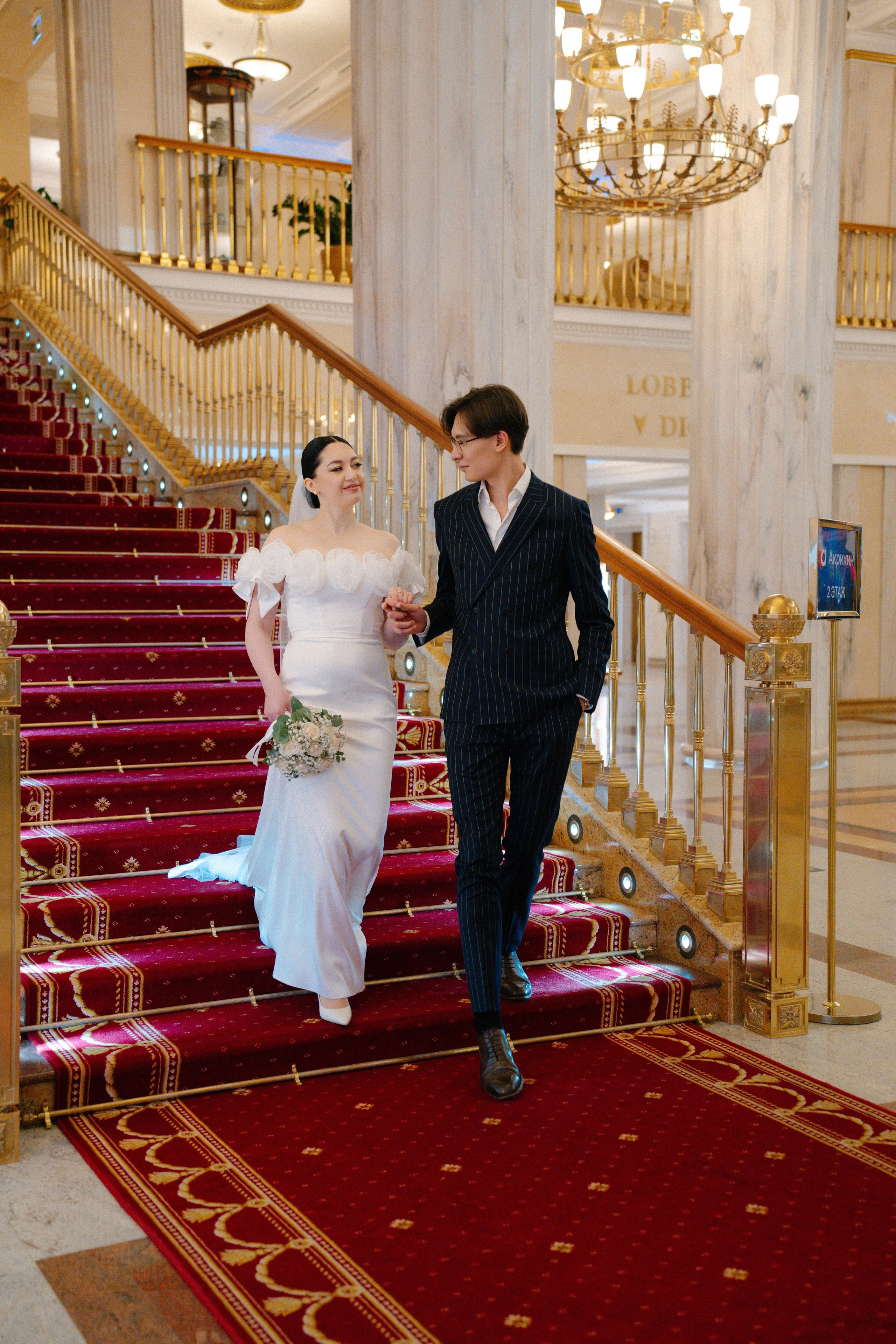 Свадебная фотосессия в гостинице Украина