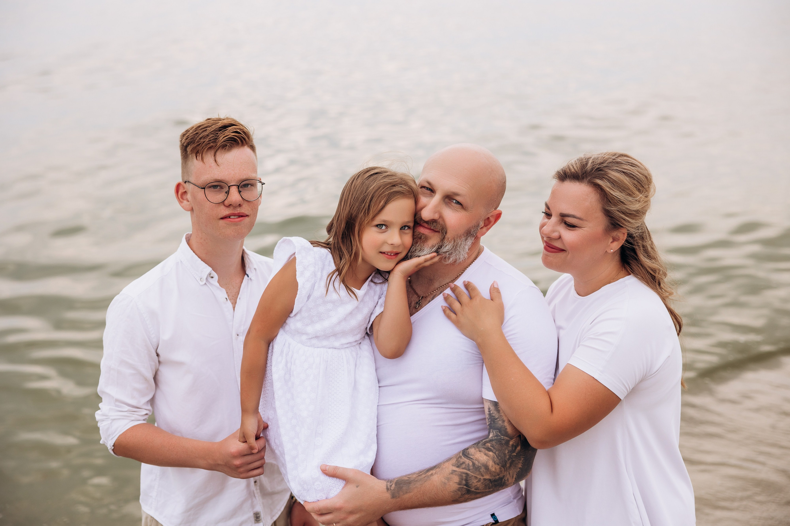 Большая семья Мечниково (Балтийск) море лето. Фотограф в Калининграде свадебная фотография, репортажная, фотосессии