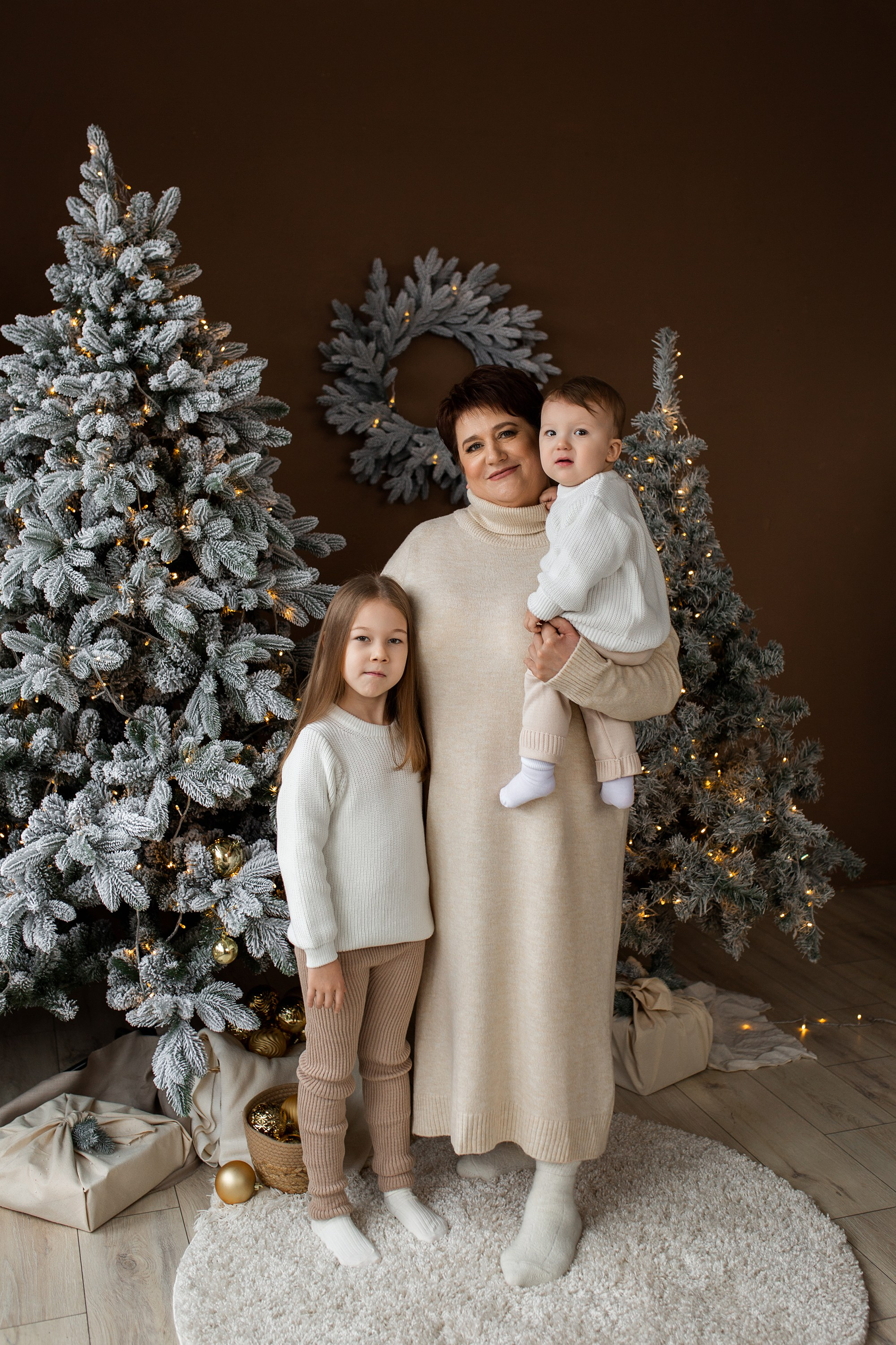 Большая семья. Новый год. Семейный фотограф в Каневской Епифанова Ольга