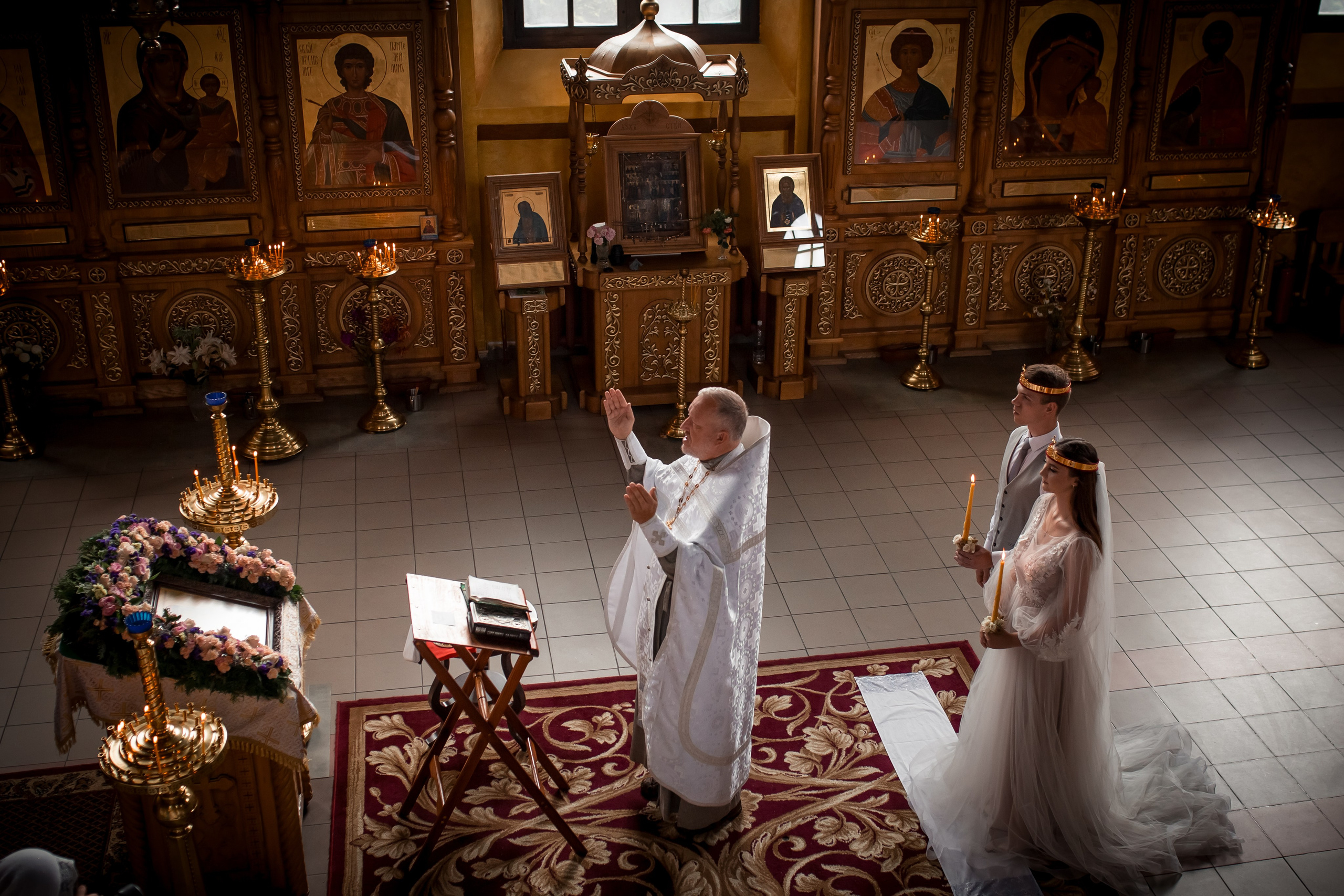 Таинство Венчания Вячеслава и Милании