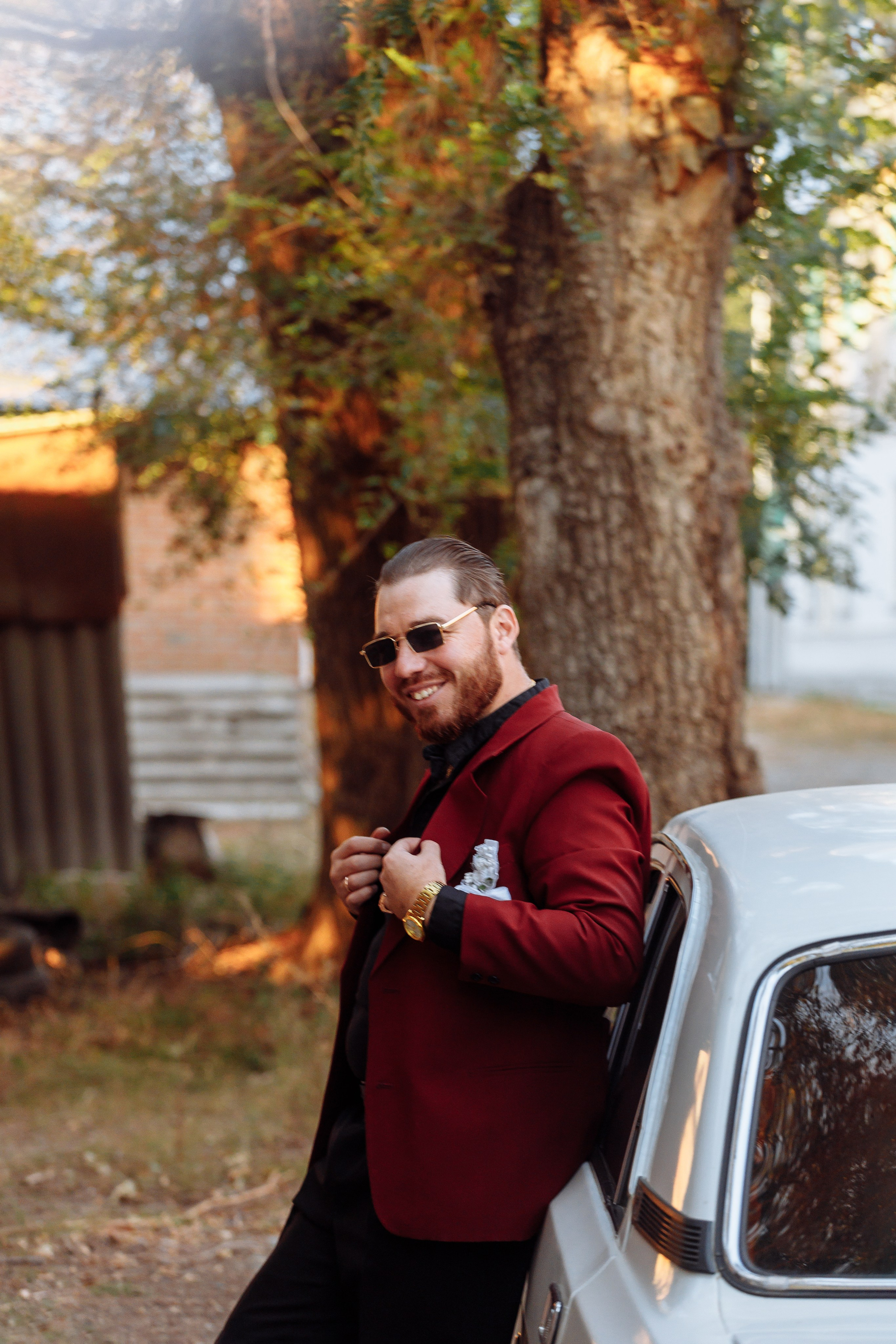 Свадебная фотосессия в стиле 90-х. Свадебный и семейный фотограф в Краснодарском крае Мария Данилкина