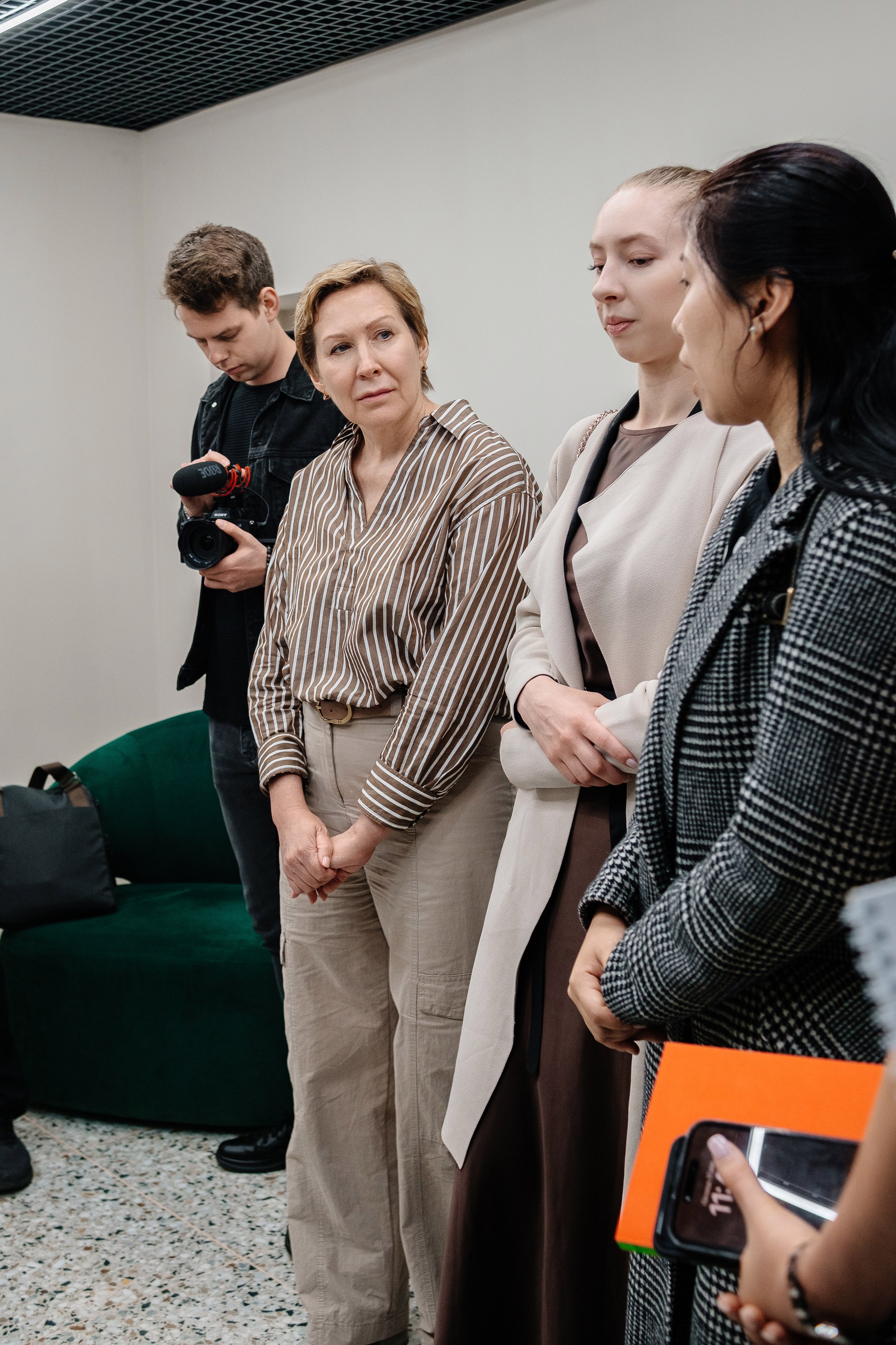 Делегация Китая в Ивановской текстильной компании