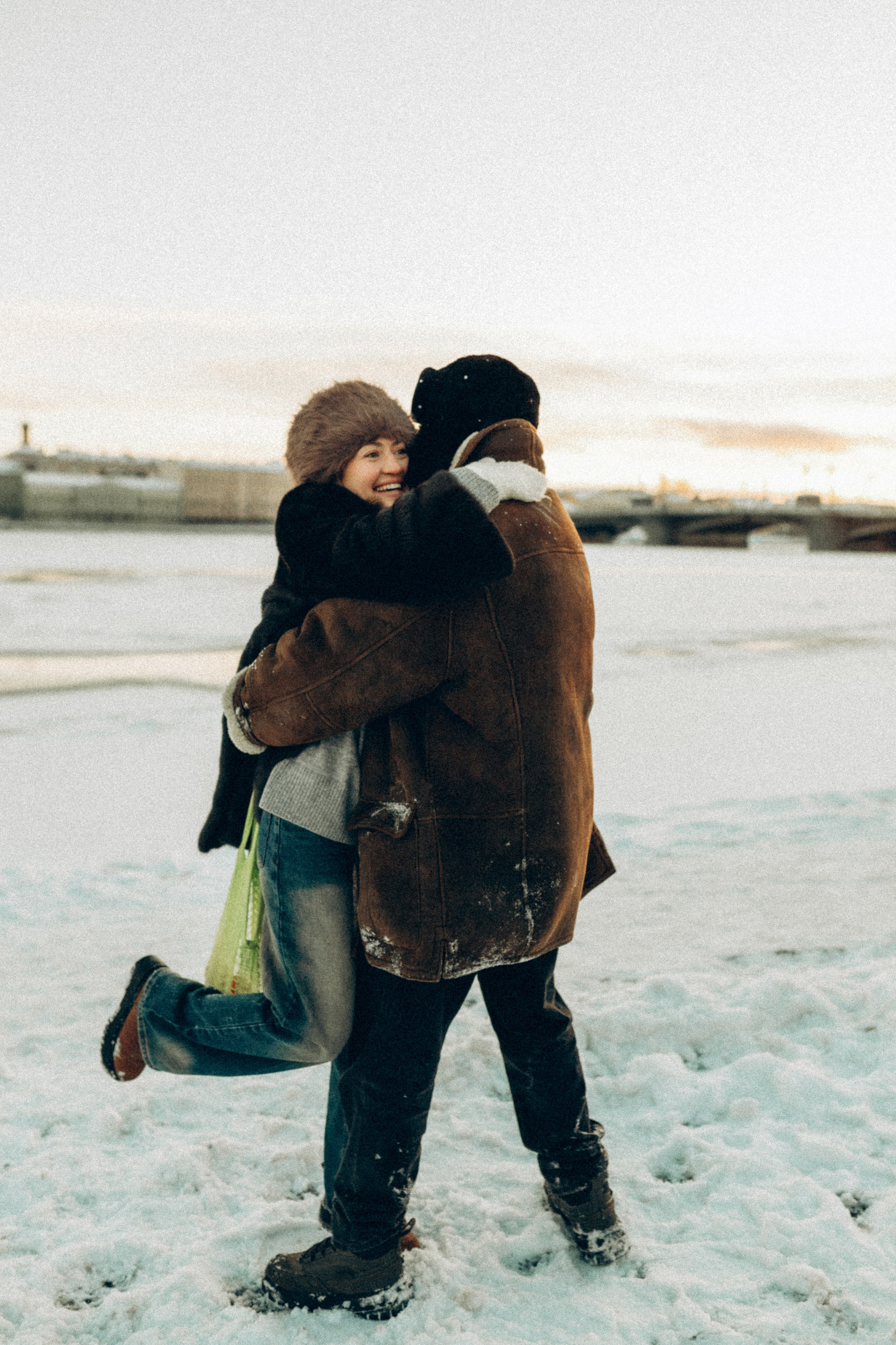 LoveStory зимняя. Фотограф Санкт-Петербург Князева Елизавета