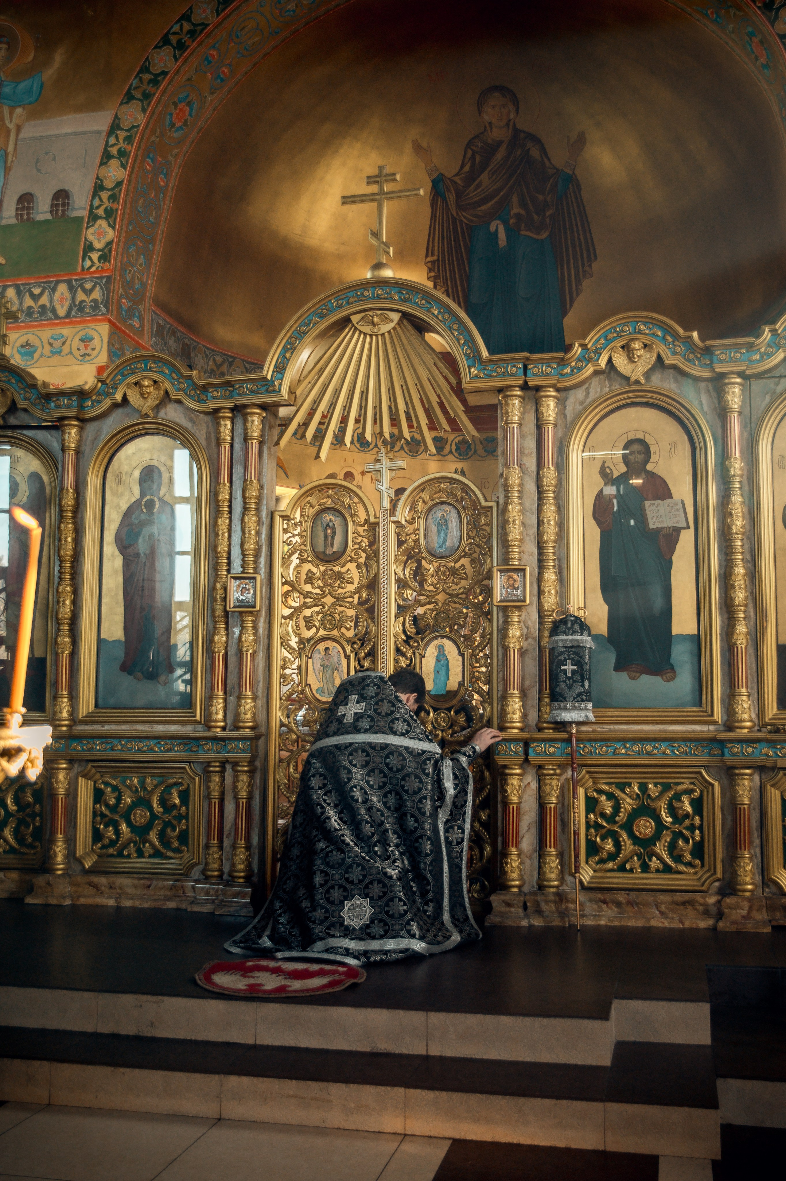 Преждеосвящение Даров. Храм Серафима Саровского. Церковный, семейный и репортажный фотограф Волгоград, Волжский