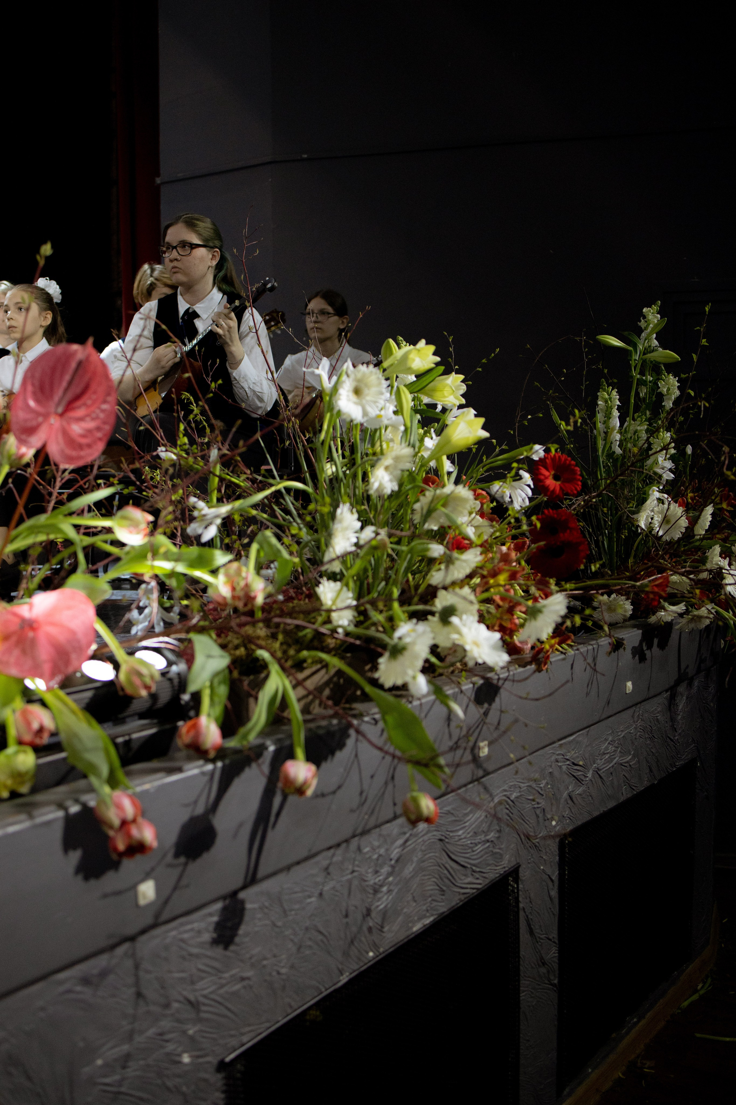 Оформление Отчетного концерта Музыкальной школы Глазунова. Оформление свадеб, декор свадеб Вера Маркова, Москва