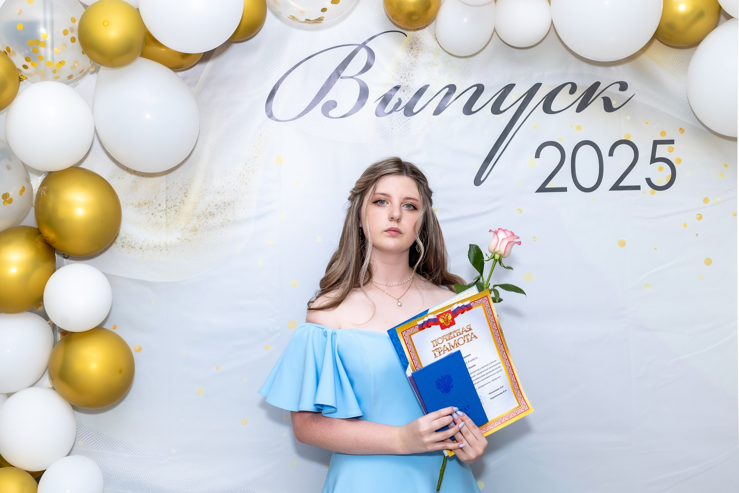 Вручение аттестата 2025. Выпускные альбомы Майкоп, Краснодар Елена Золотарева