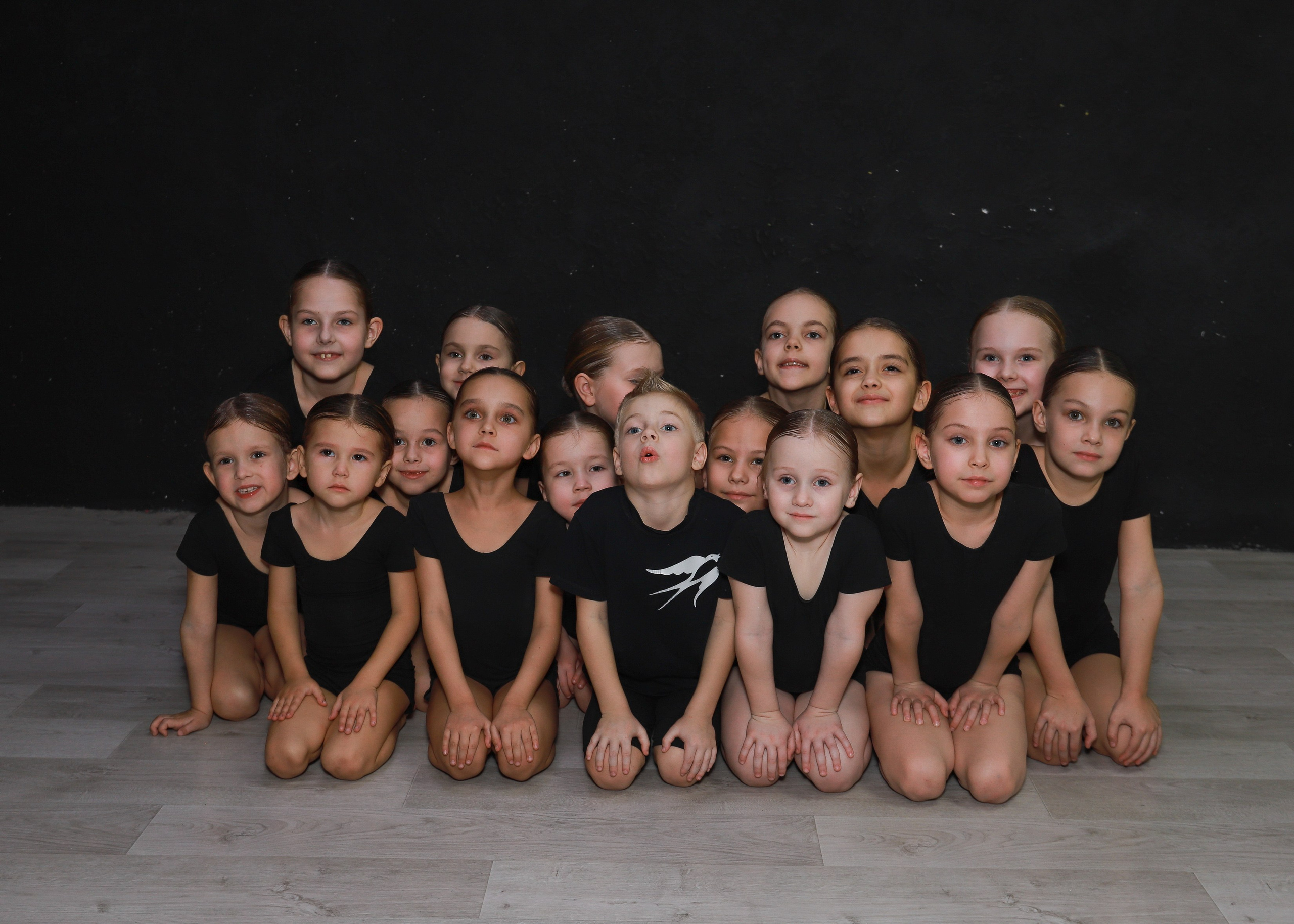 Младшие в студии. Фотограф Юлия Мальцева