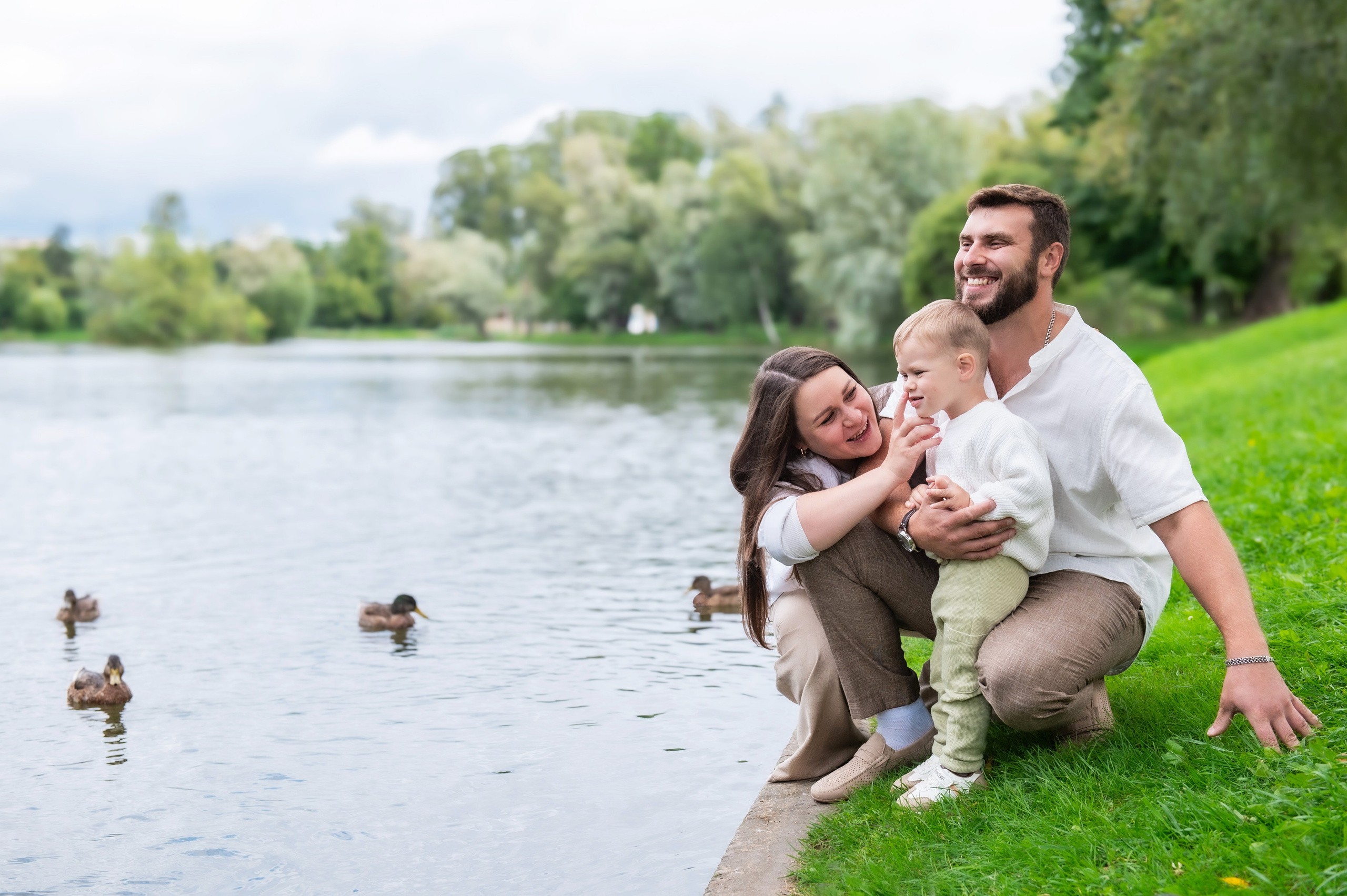 Семейная Парк Победы. Свадебный и семейный фотограф в Санкт-Петербурге — Мария Черепанова