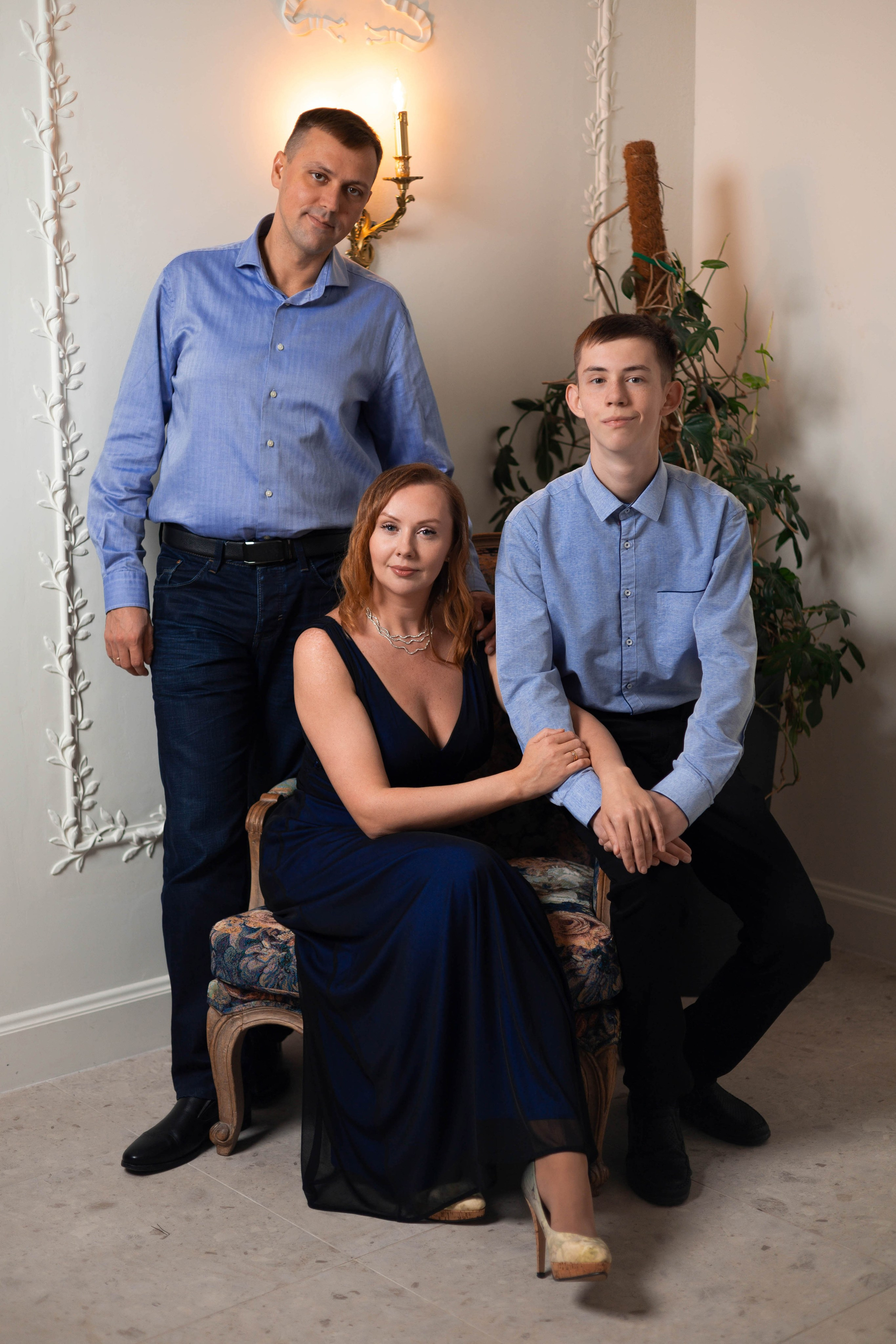 Виктория и семья. Фотограф в Санкт-Петербурге Савкина Екатерина