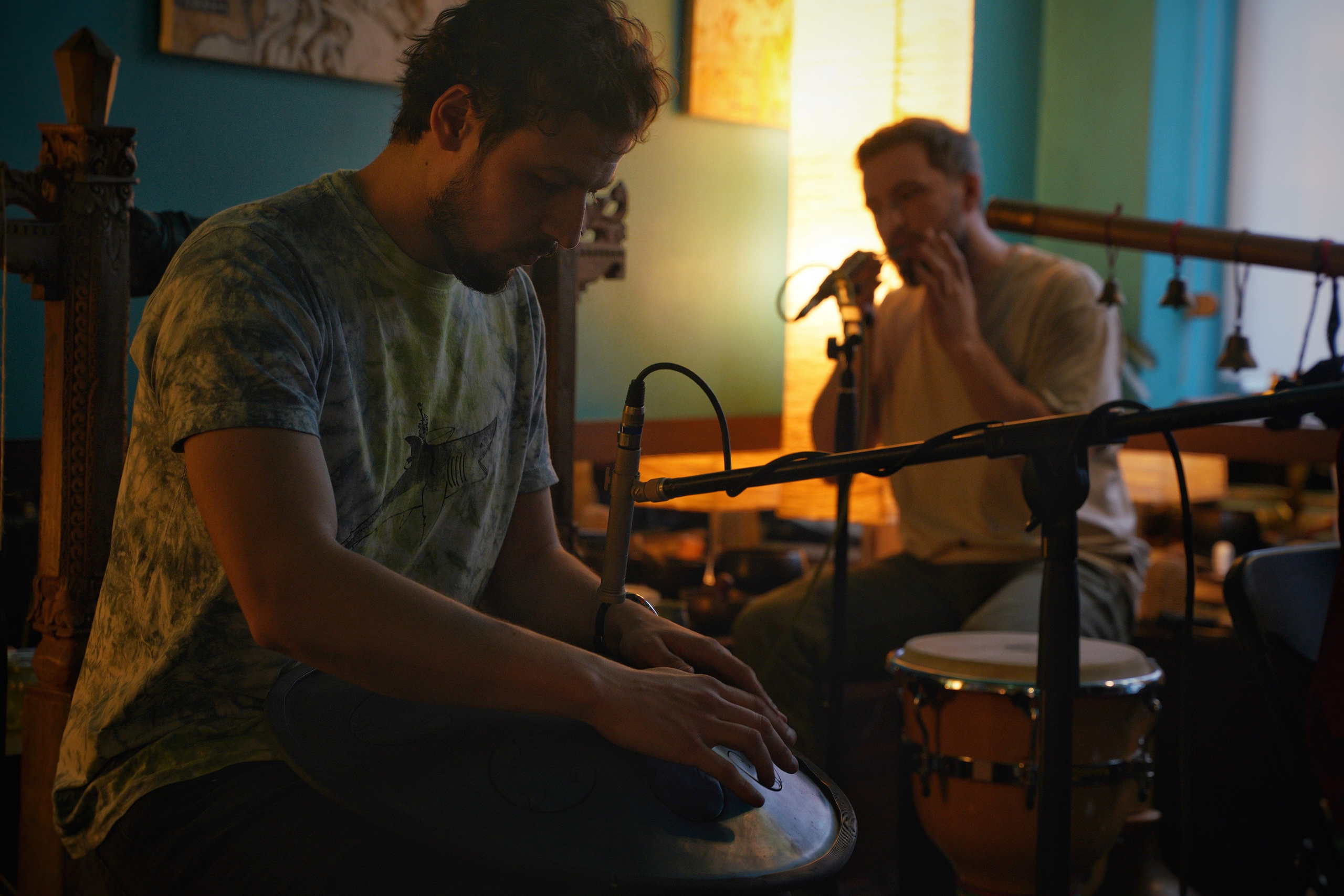 Выступление Forest jam project в Открытом в чайной Чаван. Портретный и репортажный фотограф Наталья Горобец