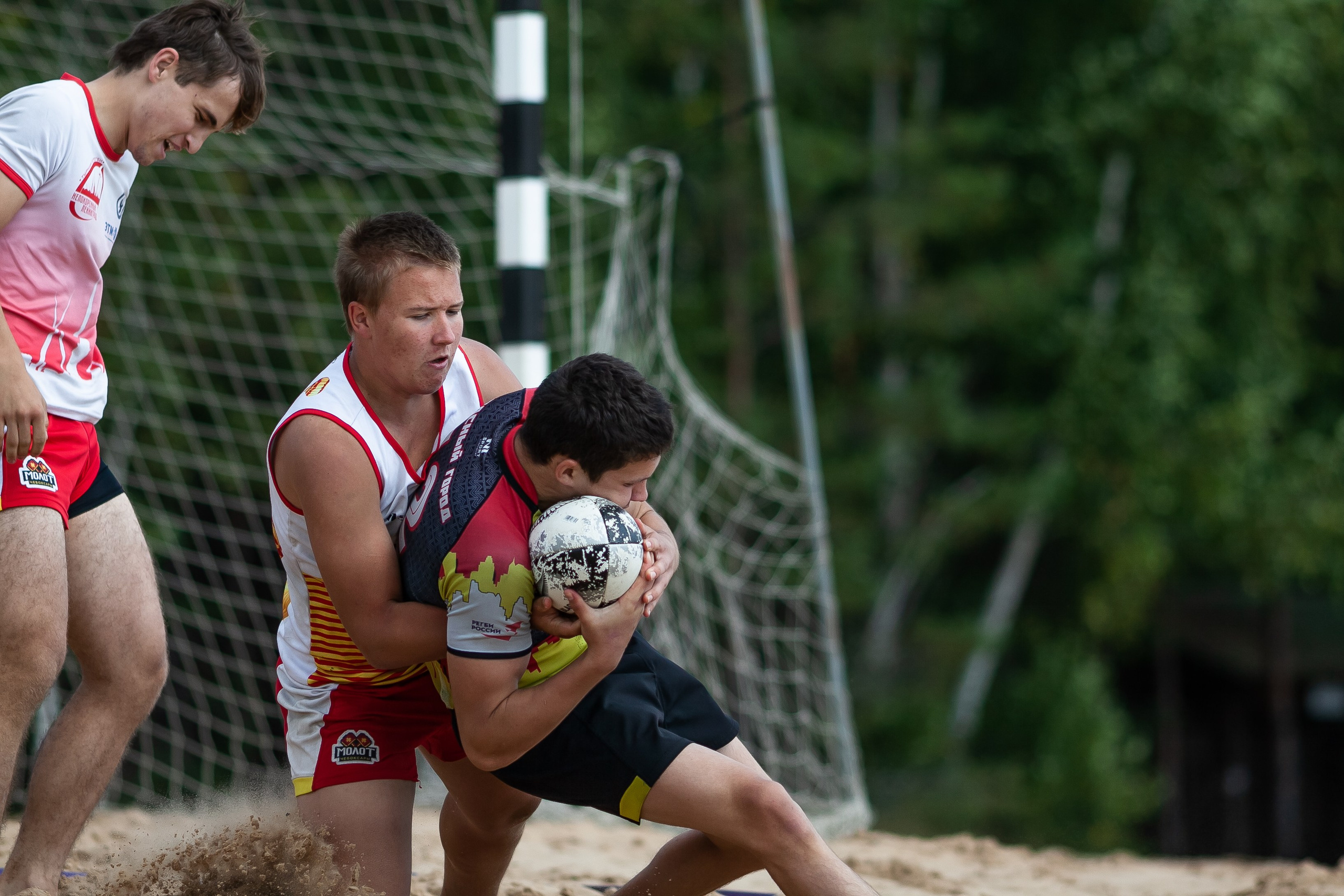 «Кубок «Молота» по пляжному Регби. Фотография