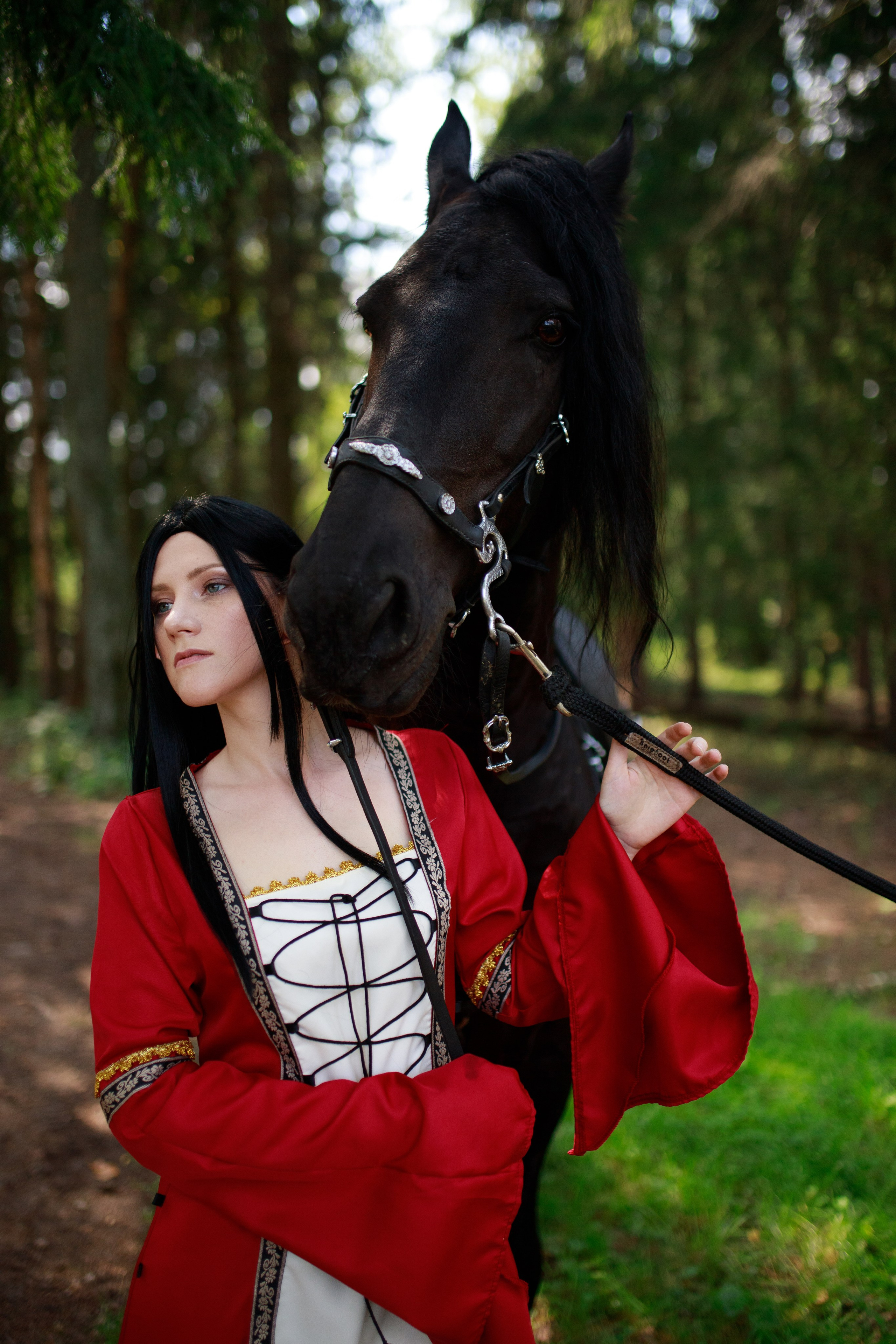 История с лошадью. Фотограф Москва Мытищи Фрязино